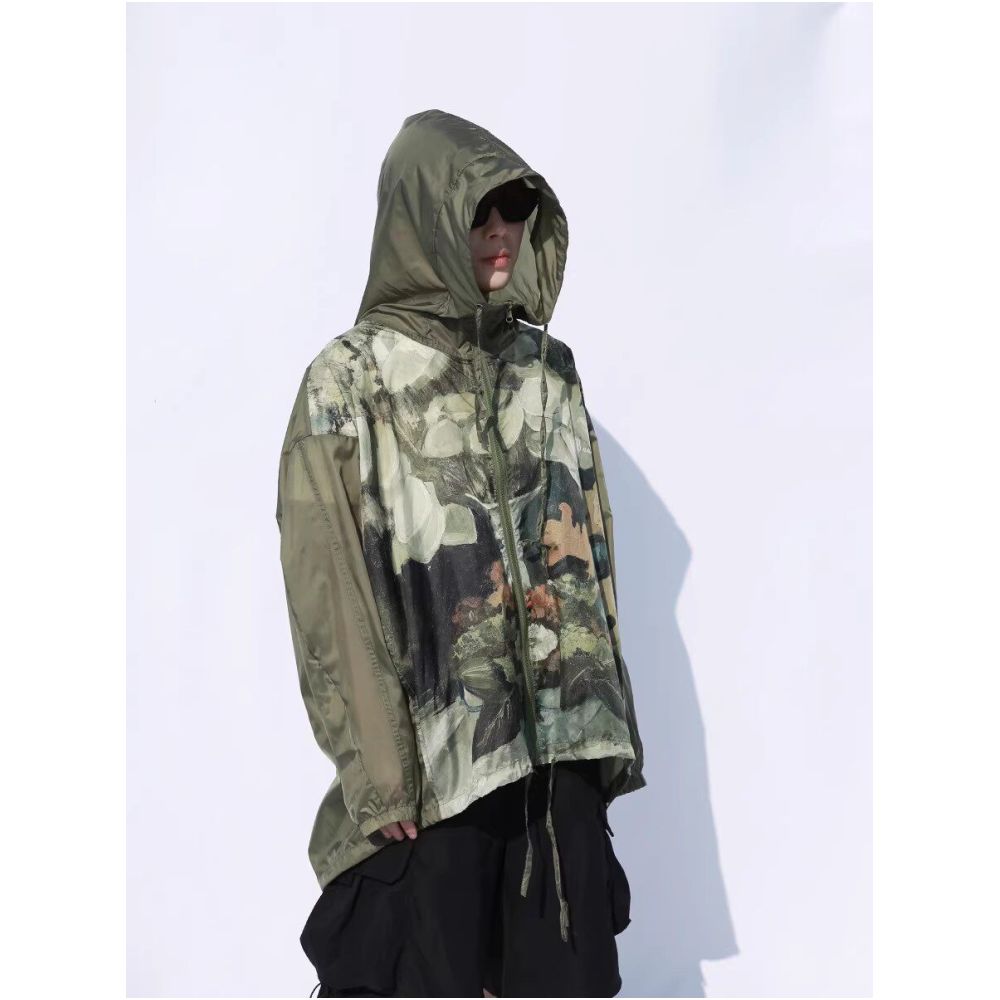 UPF50 Lightweight Graphic Print Jacket 5
