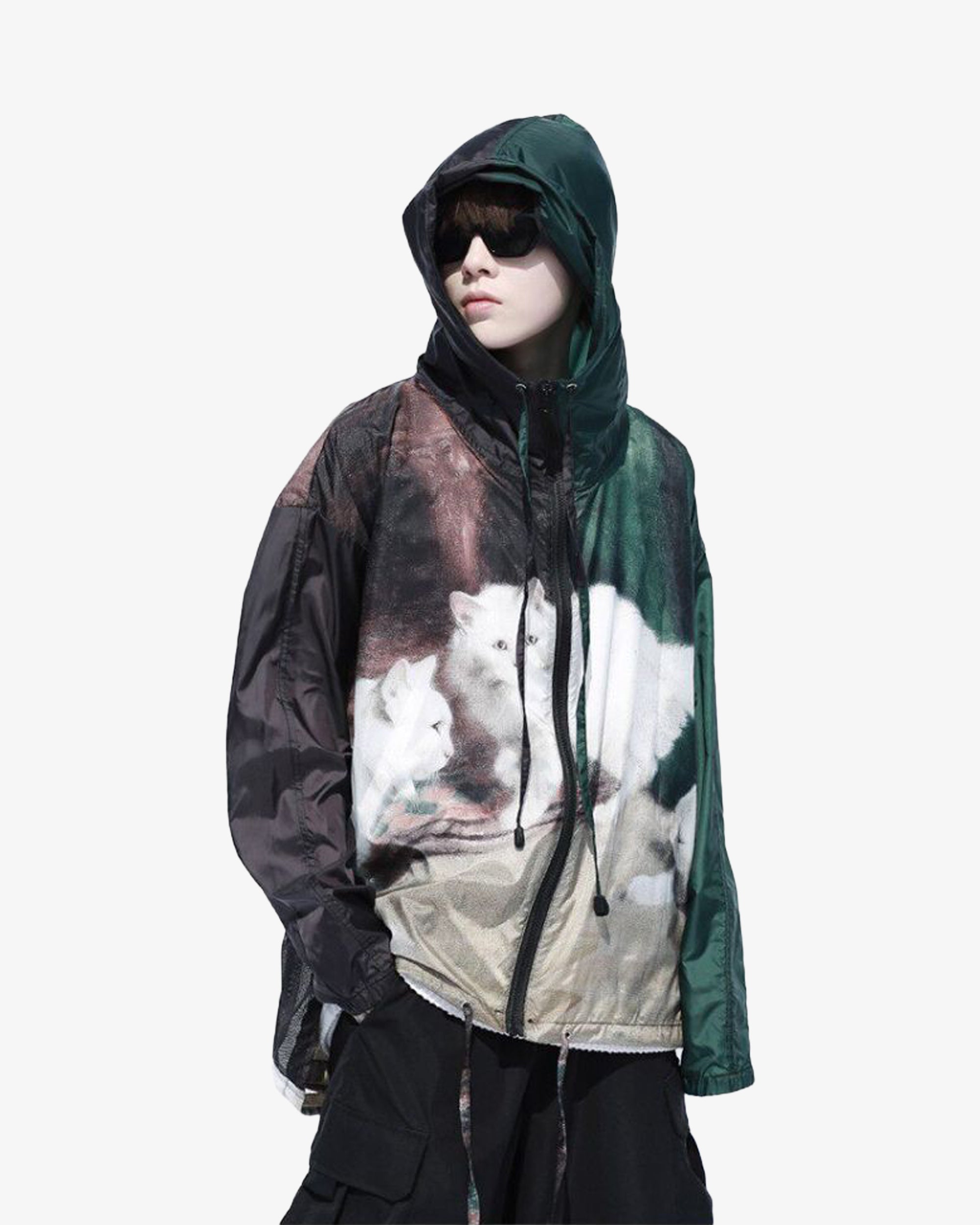 UPF50 Lightweight Graphic Print Jacket