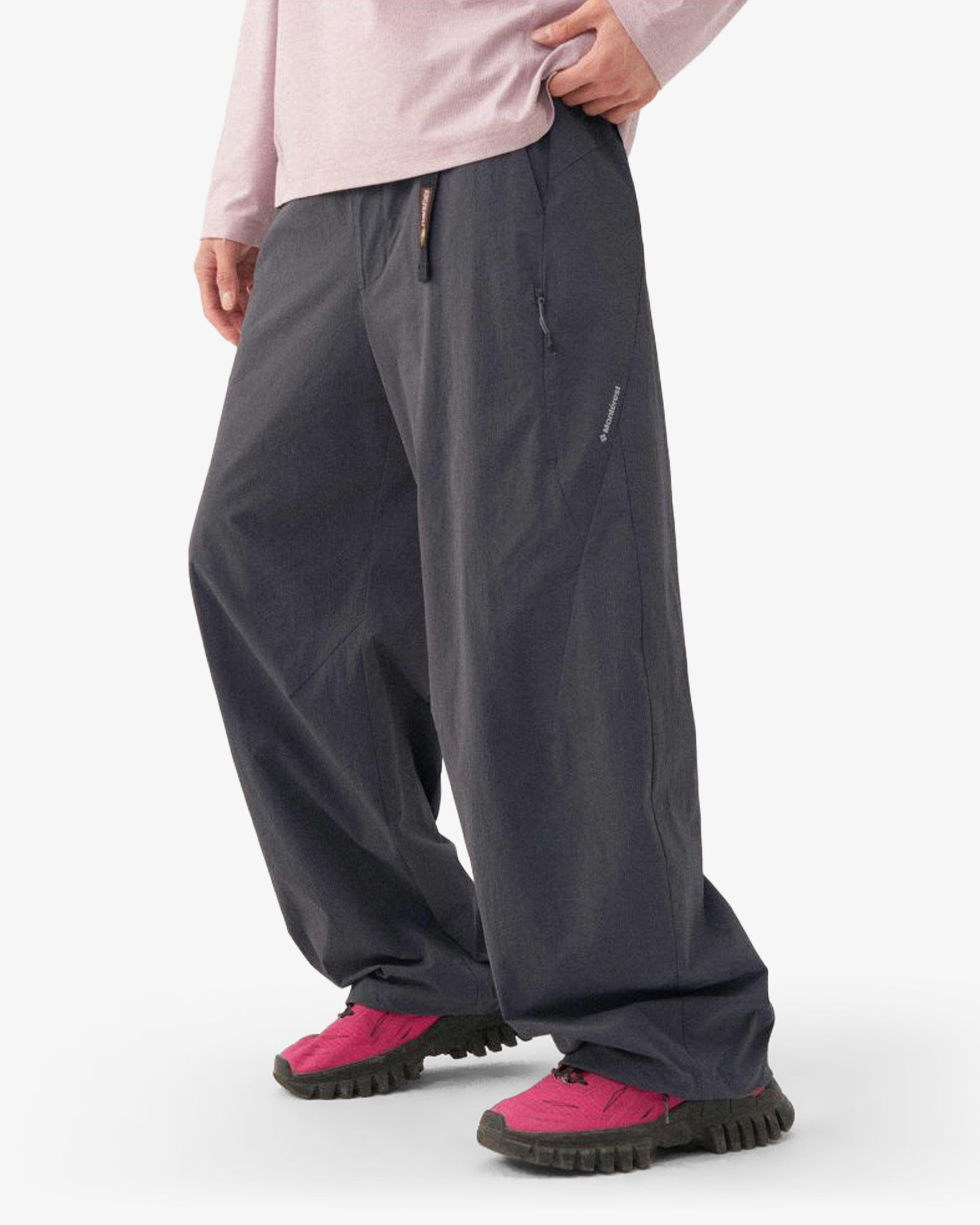 Nylon Four Way Stretch Wide Multi Pocket Softshell Pants