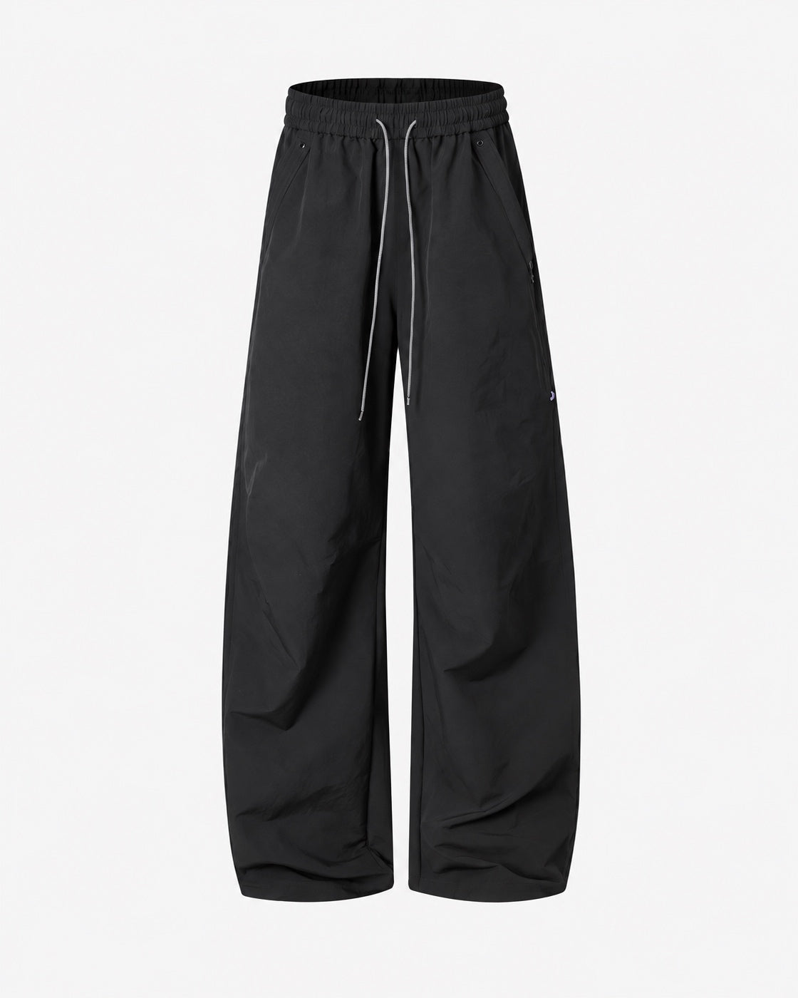 Lightweight Water-Resistant Curved-Leg Baggy Hiking Pants