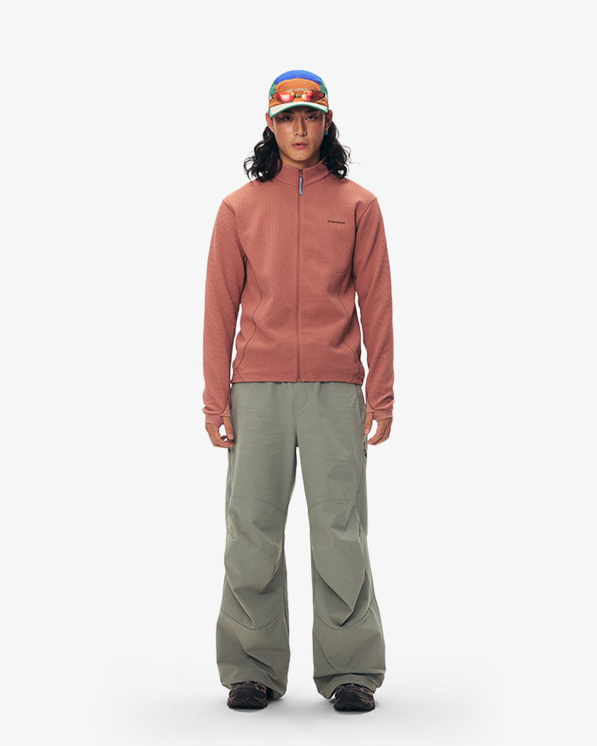 Water Repellent Ventilated Baggy Straight Fit Hiking Pants