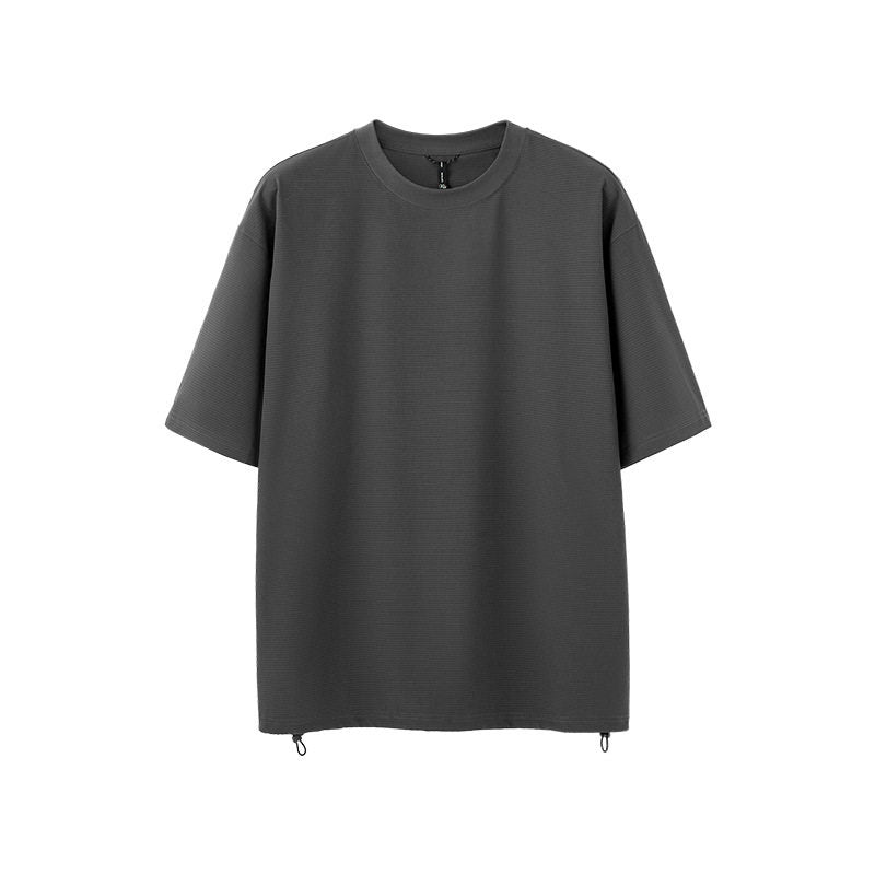 American street outdoor breathable short-sleeve fabric T-shirt for men and women, 2025 summer quick-drying, cool, lightweight short-sleeve top