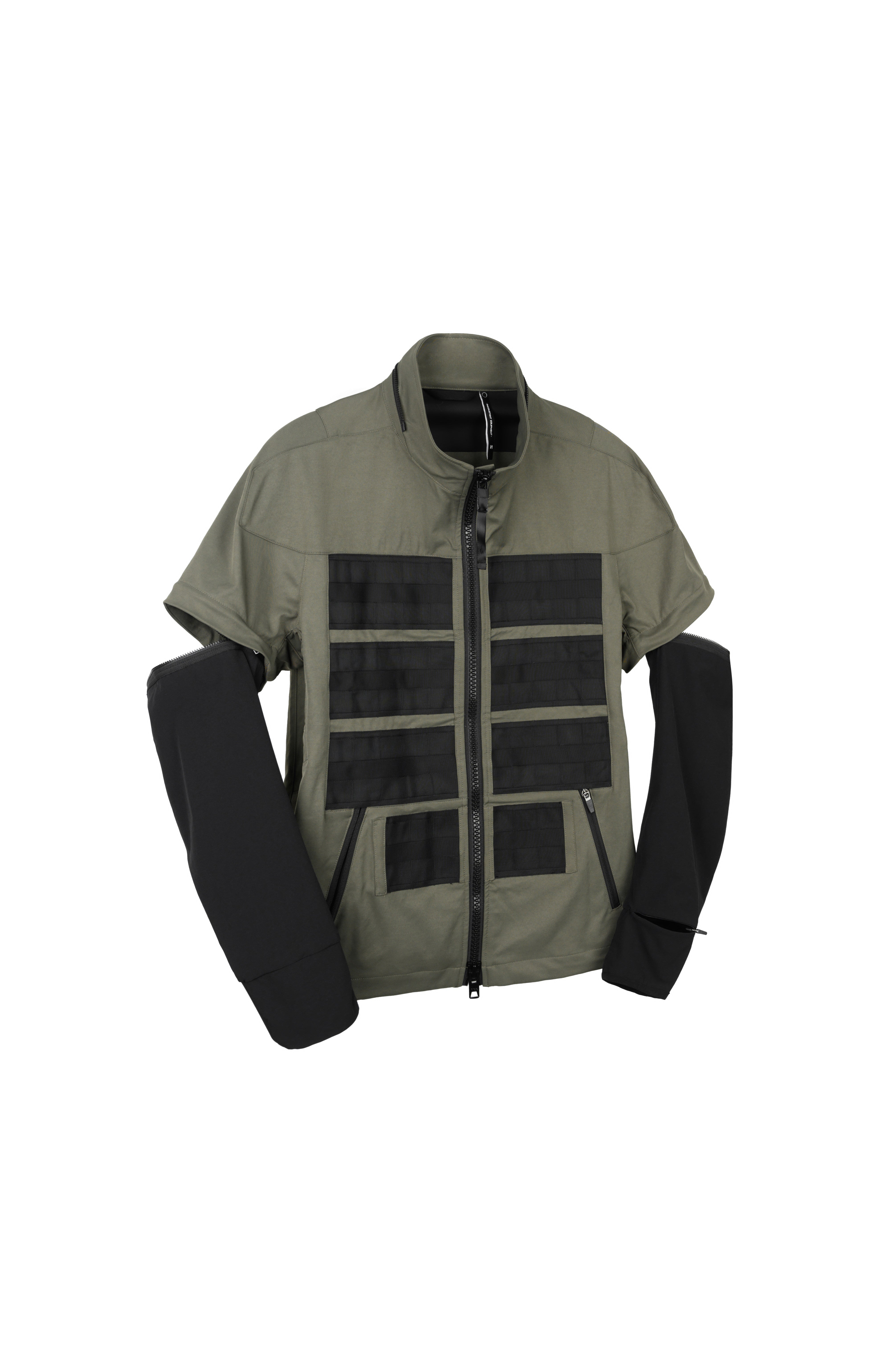 "Miko" Detachable Sleeve T.S. System Stand Collar Jacket J71 "Erosion Gear"