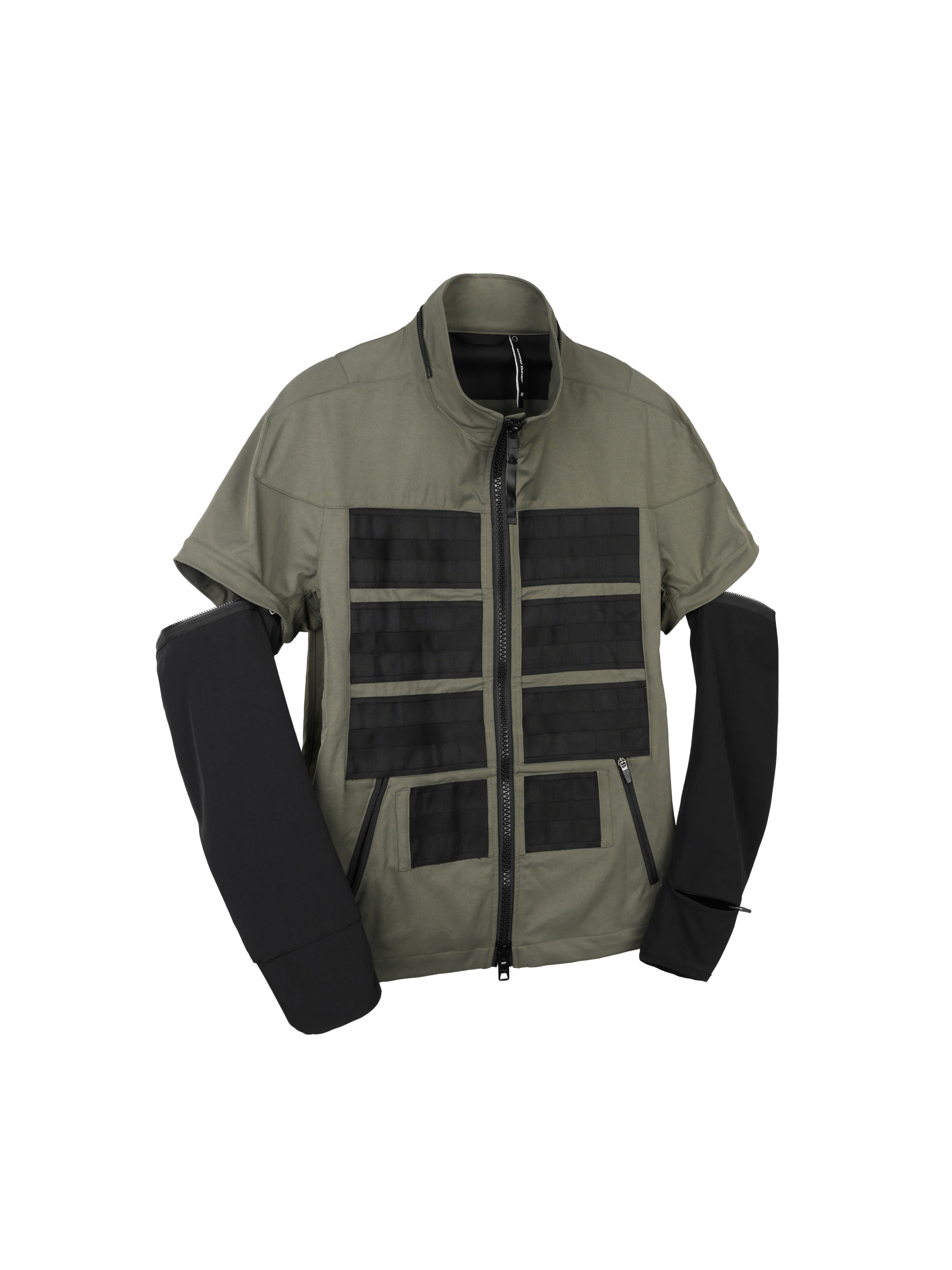 "Miko" Detachable Sleeve T.S. System Stand Collar Jacket J71 "Erosion Gear"