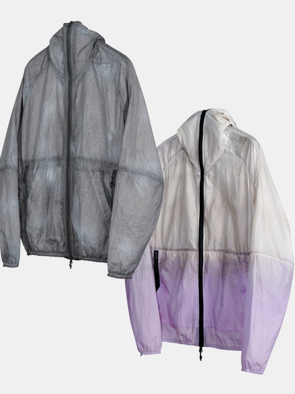 NOSUCISM 2024S/S Ready-to-Wear DyeingHand-dyed Sunscreen, Air-conditioned Clothing, Masked Hooded Skin Clothing