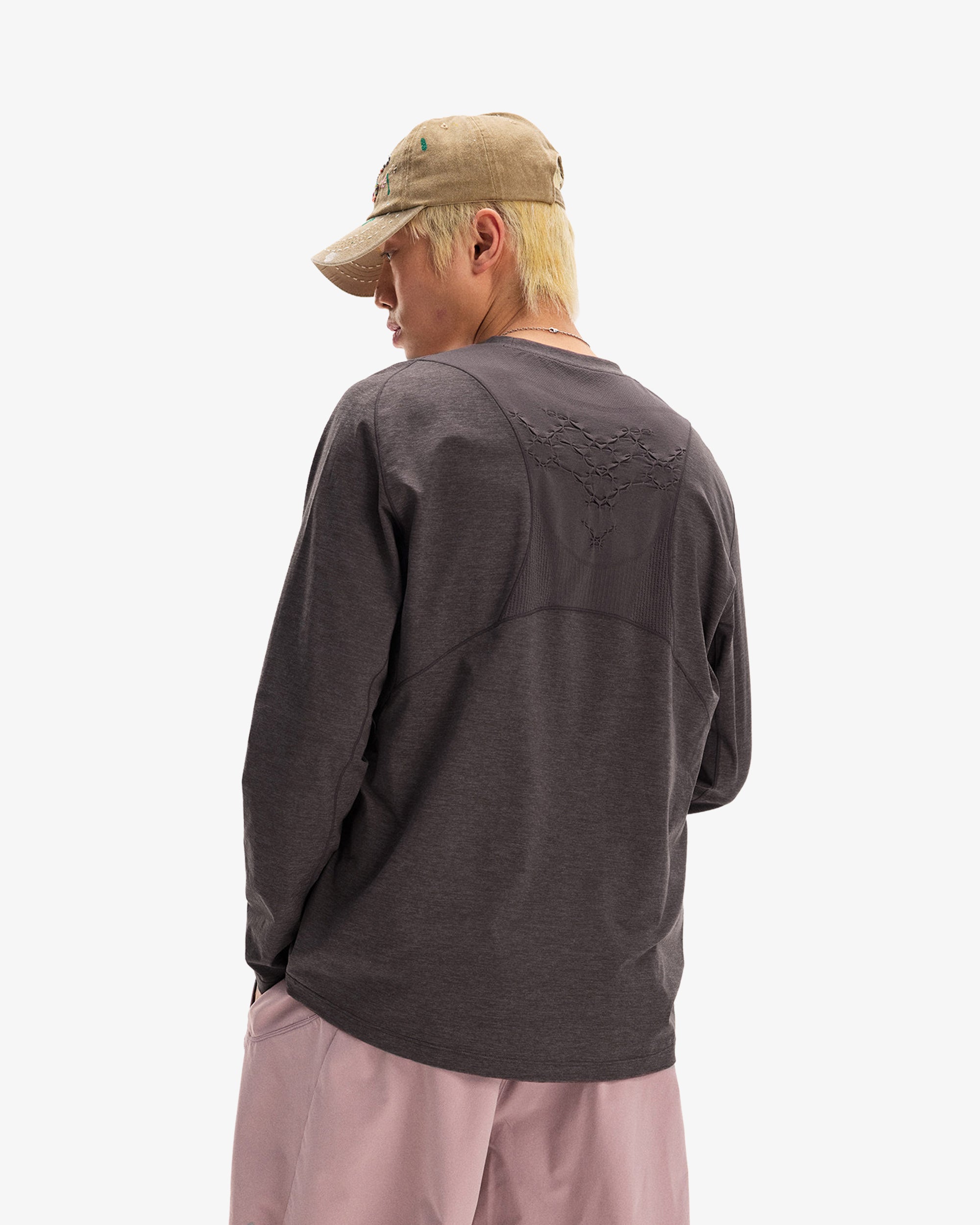 Technical Weave Breathable Long Sleeve Shirt