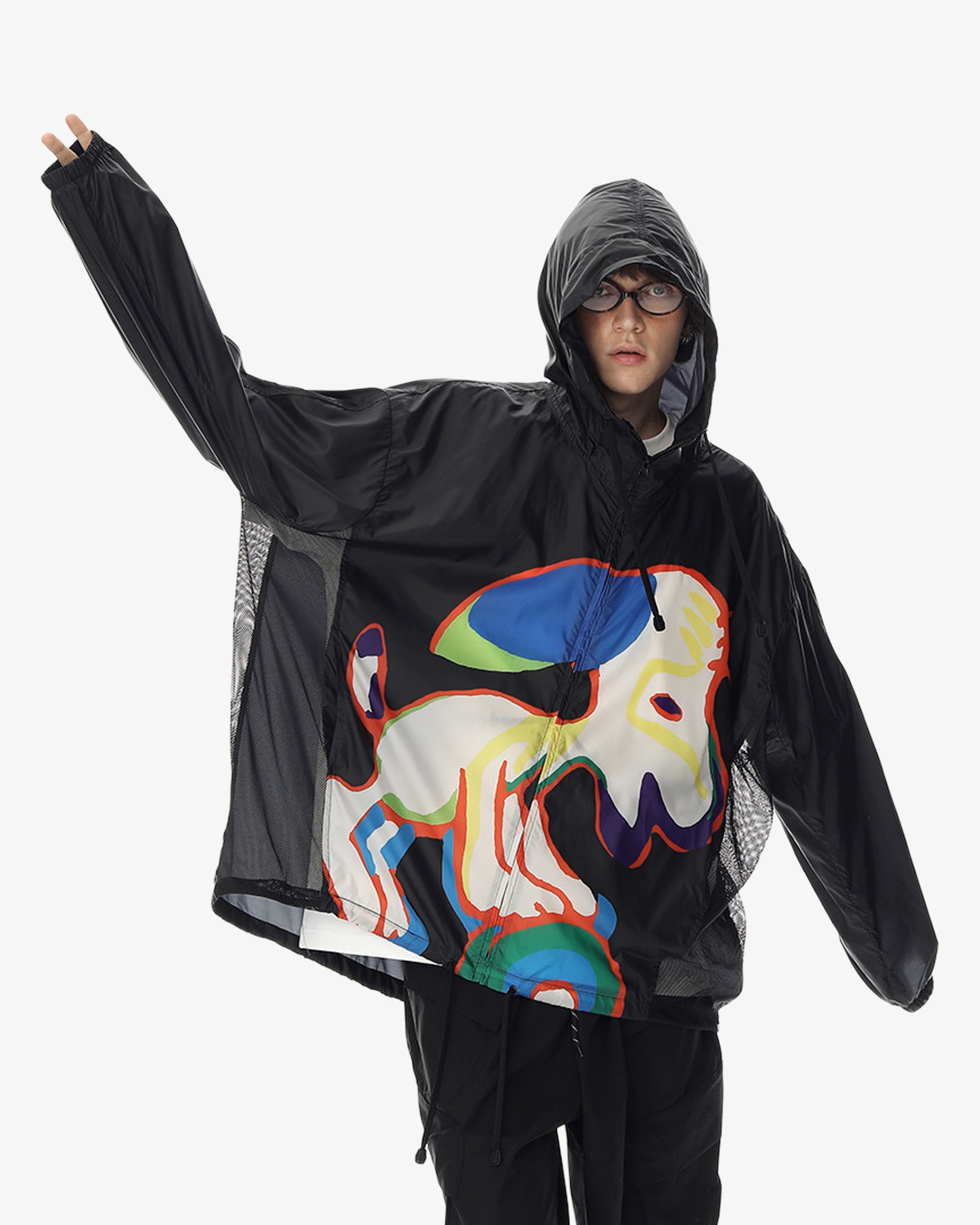 UPF50 Lightweight Graphic Print Jacket