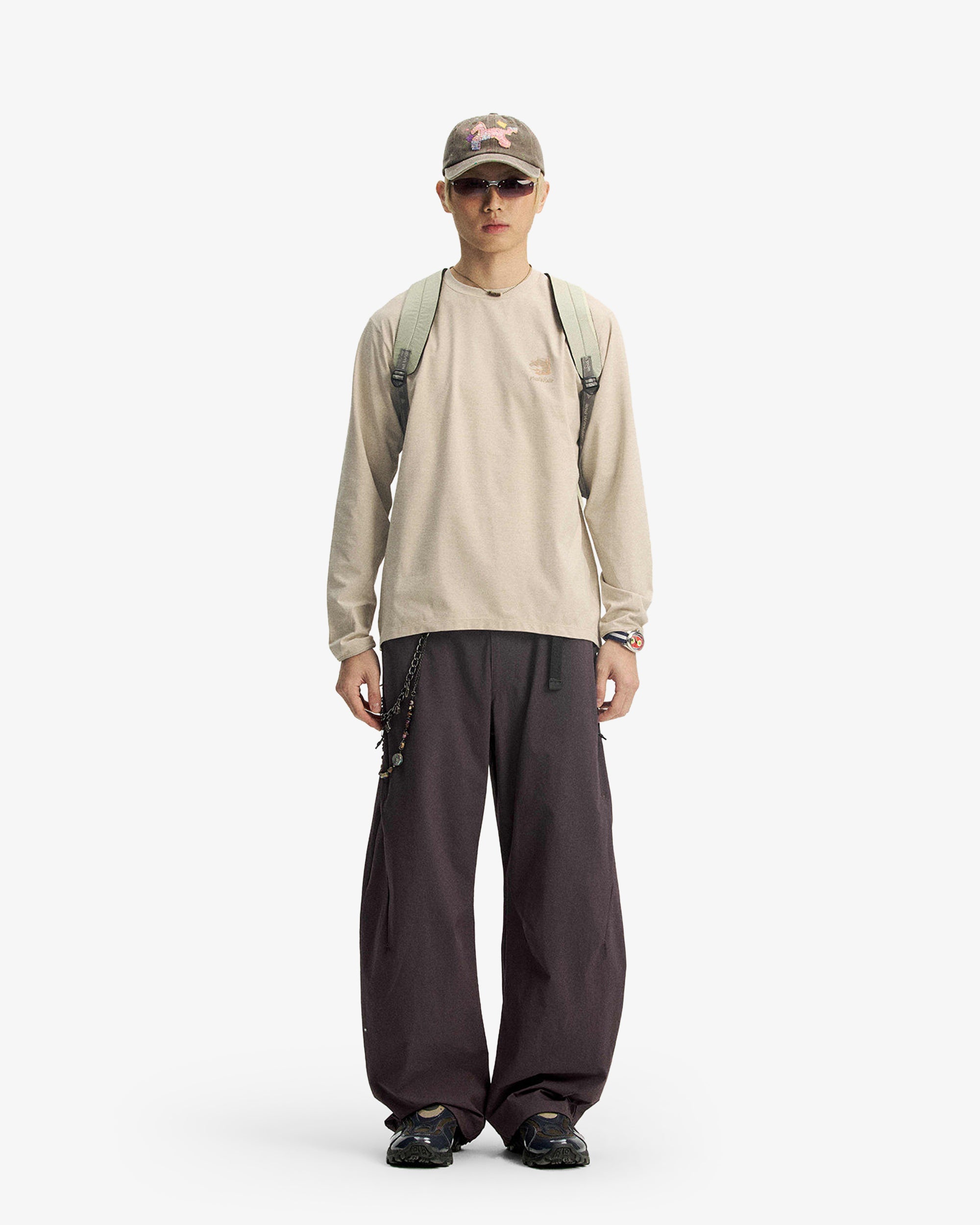 Nylon Four Way Stretch Wide Multi Pocket Softshell Pants