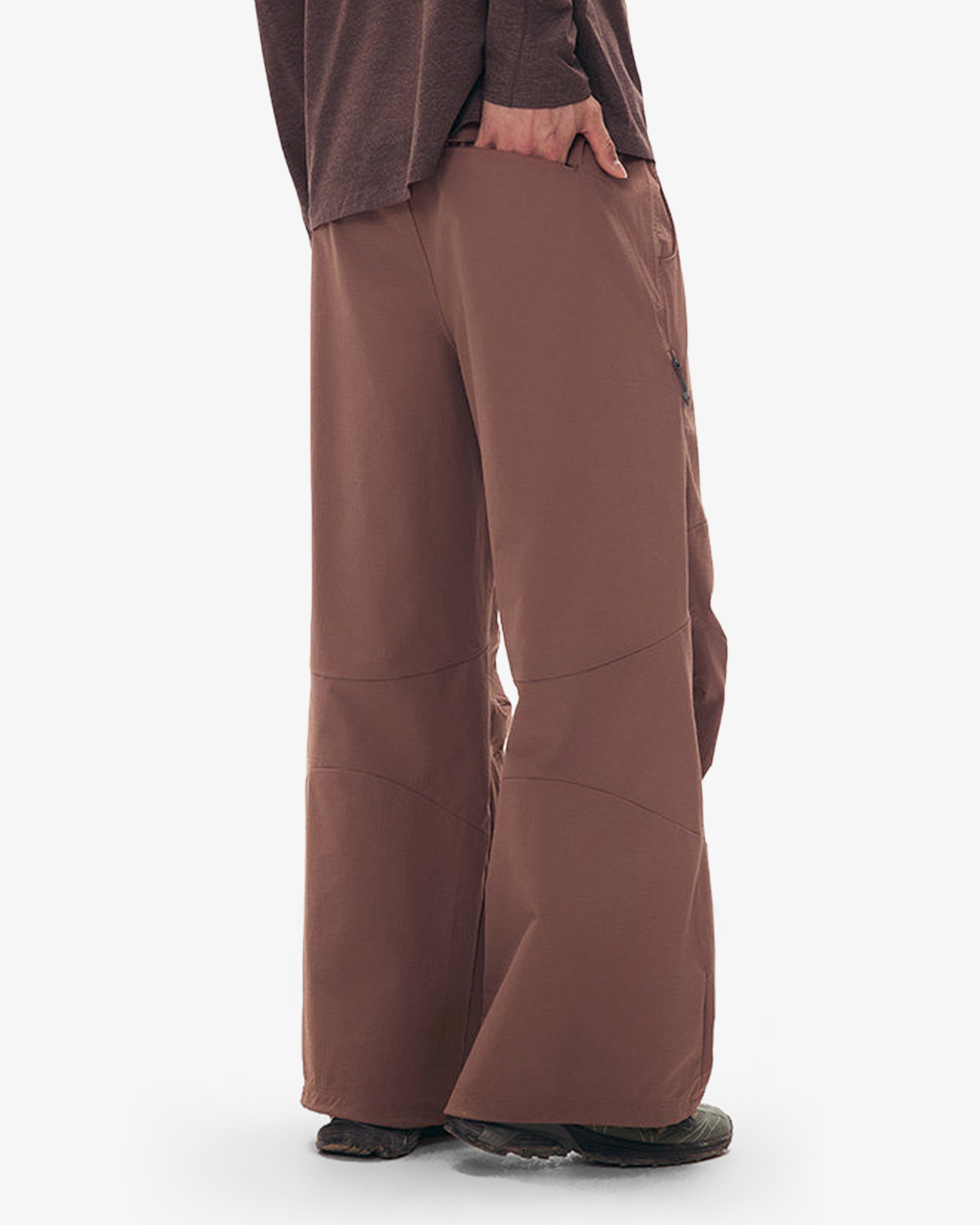 Water Repellent Ventilated Baggy Straight Fit Hiking Pants
