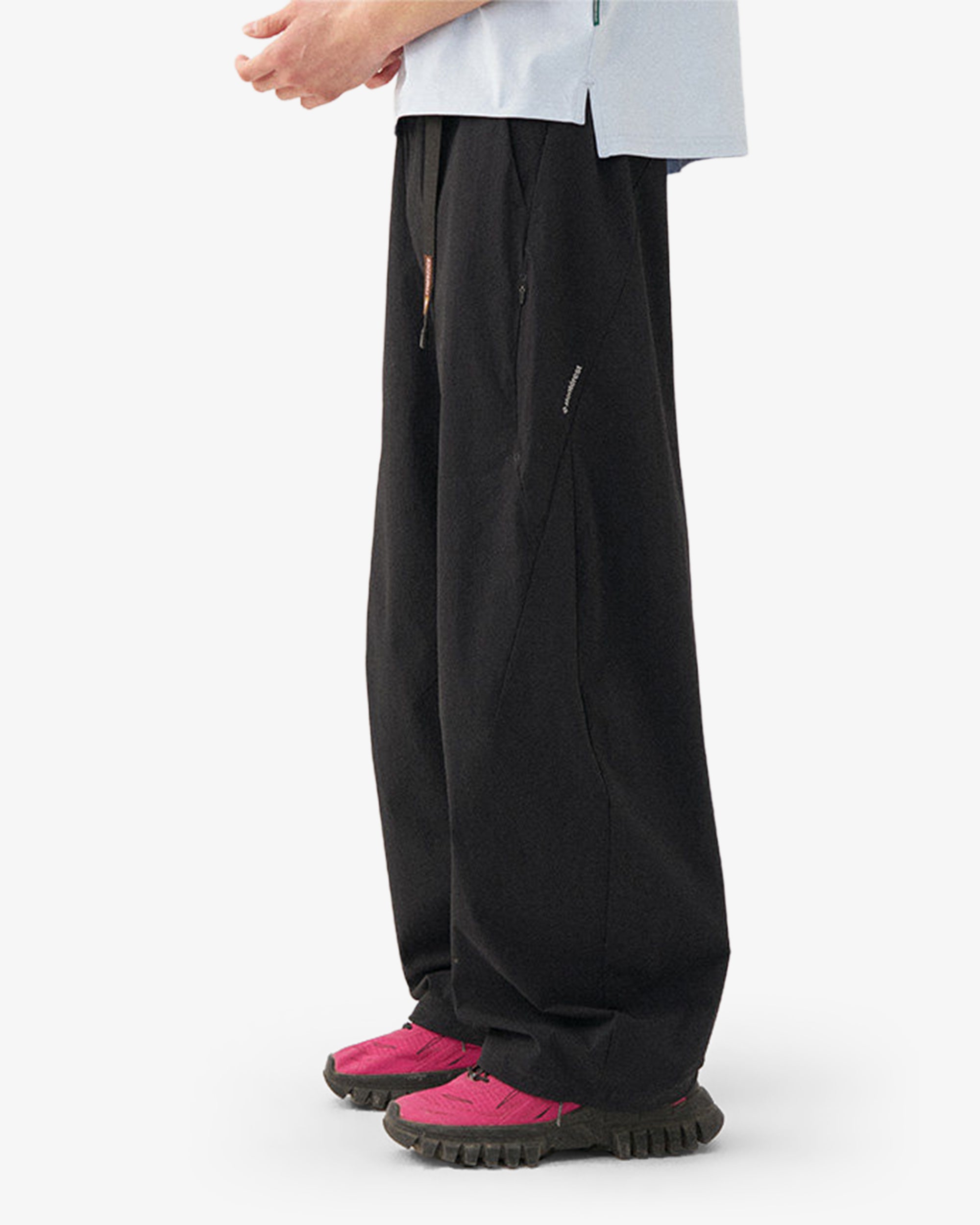 Nylon Four Way Stretch Wide Multi Pocket Softshell Pants