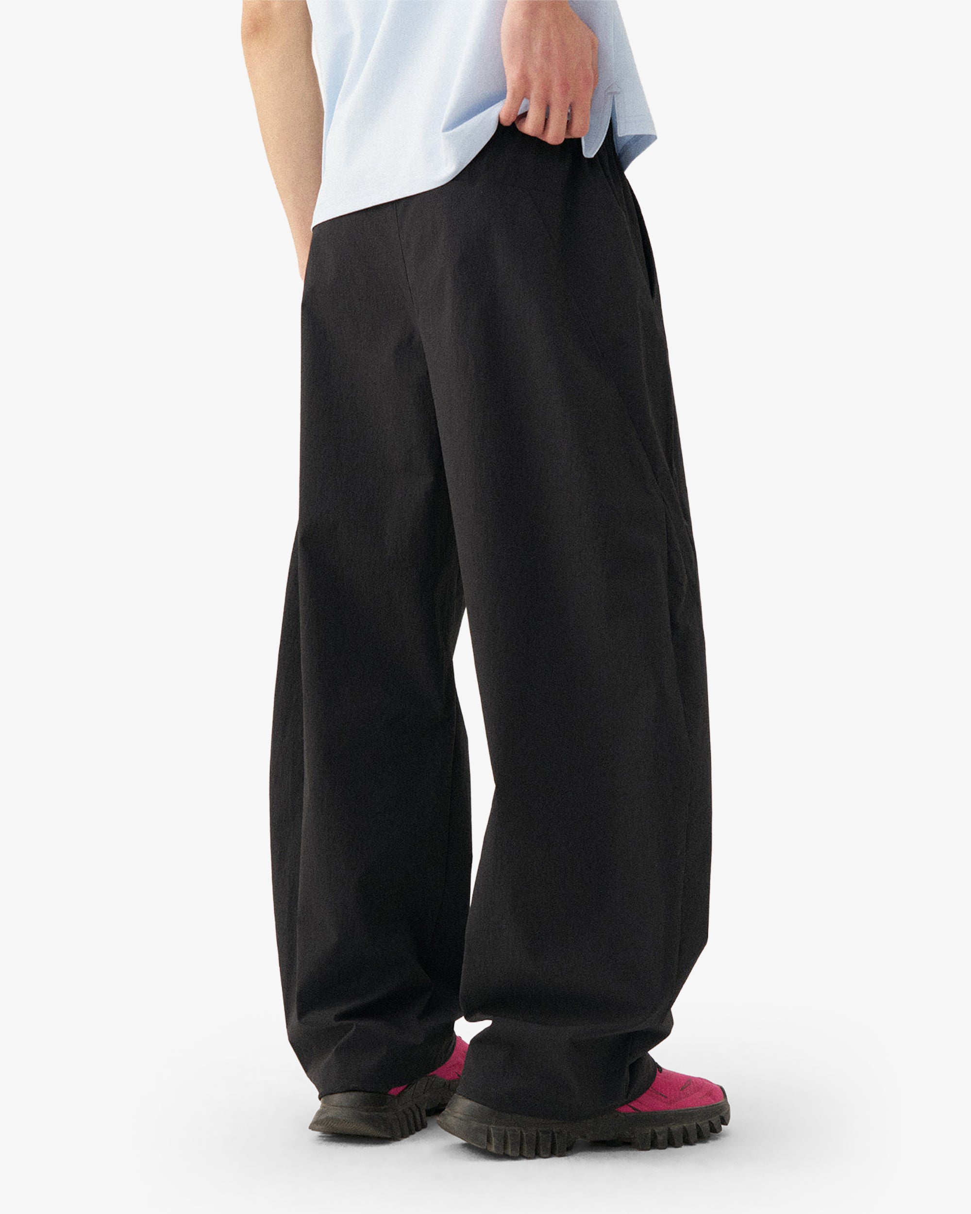 Nylon Four Way Stretch Wide Multi Pocket Softshell Pants