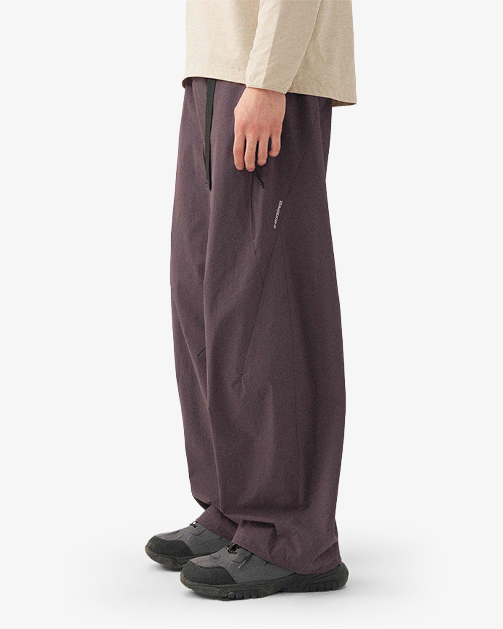 Nylon Four Way Stretch Wide Multi Pocket Softshell Pants