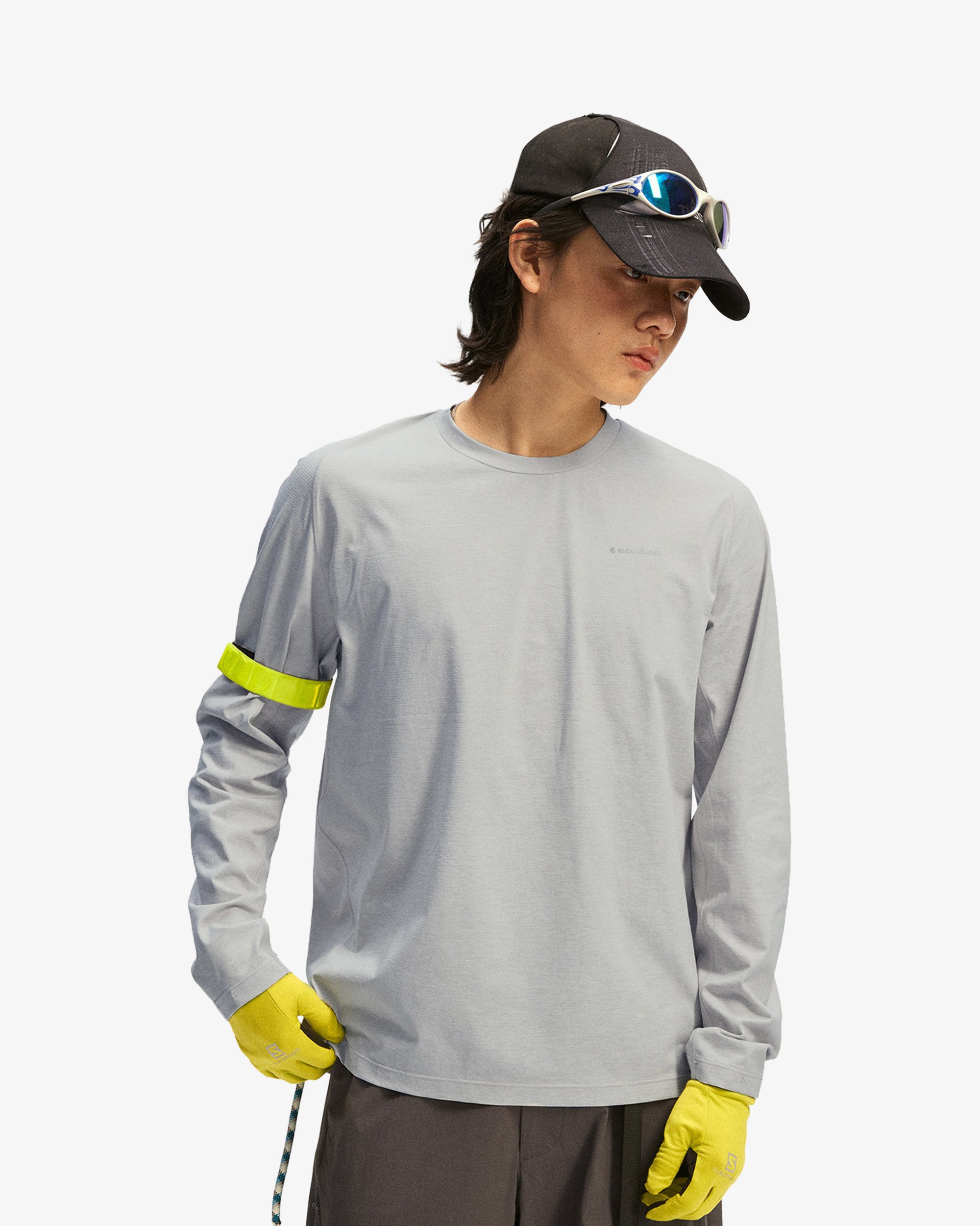 Technical Weave Breathable Long Sleeve Shirt