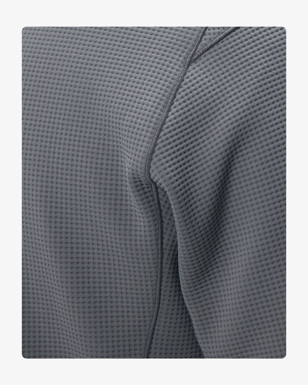 Waffle Grid Fleece Hiking Track Jacket
