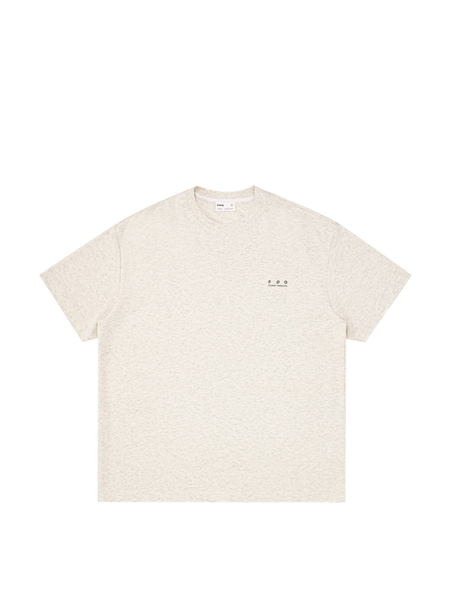 FPA Cool Xinjiang Long Staple Cotton Short Sleeve Summer Loose Round Neck Heavy Sports Couple Wear National Tide Half Sleeve T-Shirt