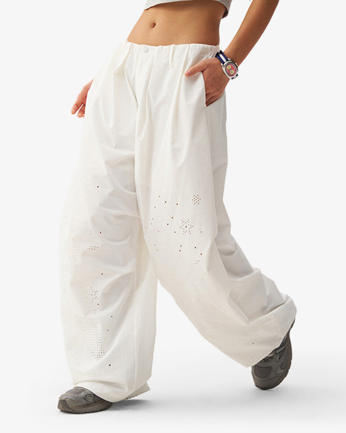 Parachute Laser Perforated Hiking Pants