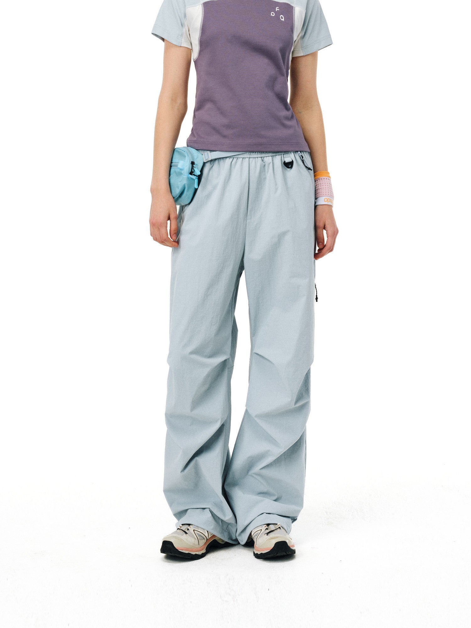 FPA outdoor lightweight windproof and water-repellent zipper trousers National tide brand trendy loose sports and casual trousers