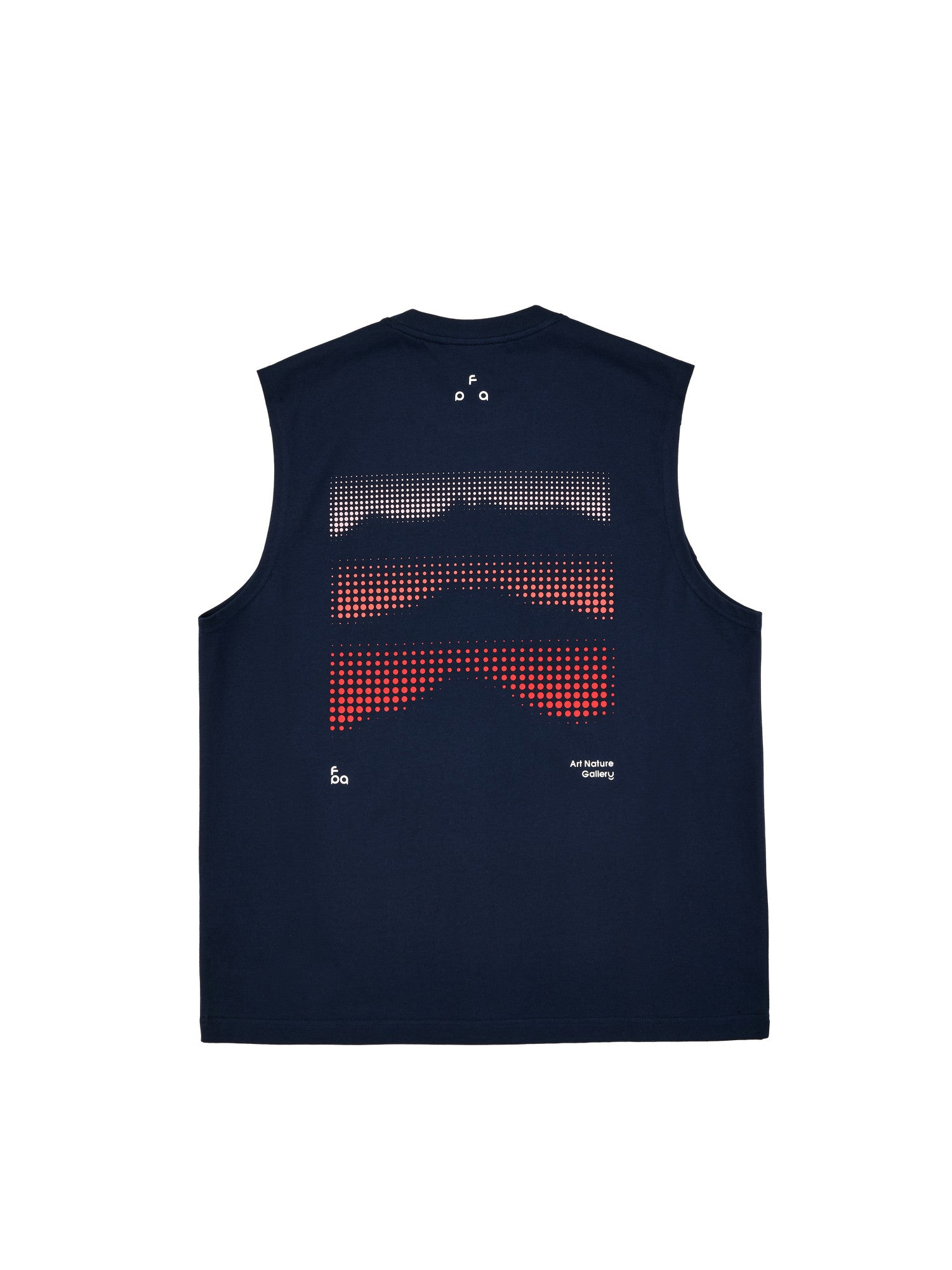 FPA7A antibacterial quick-drying anti-mite vest summer outdoor leisure sports crew neck fitness shoulder sleeveless T-shirt