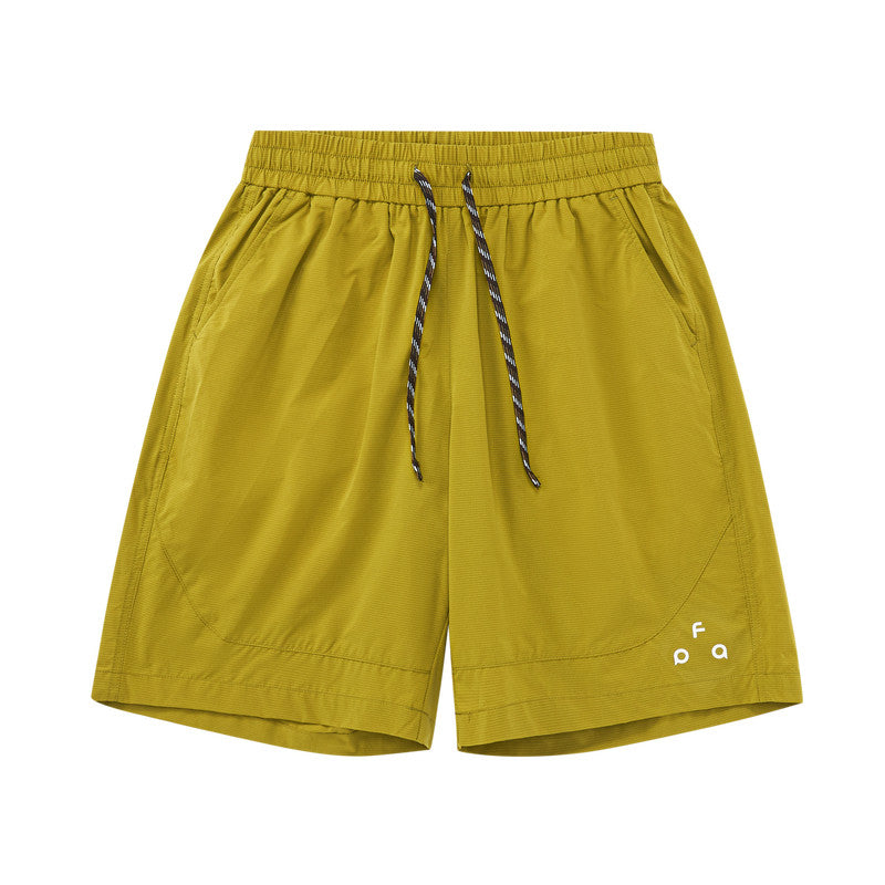 FPA Quick Dry Lightweight Athletic Shorts Summer Outdoor Basketball Fitness Summer Casual Loose Straight Cropped Pants Men
