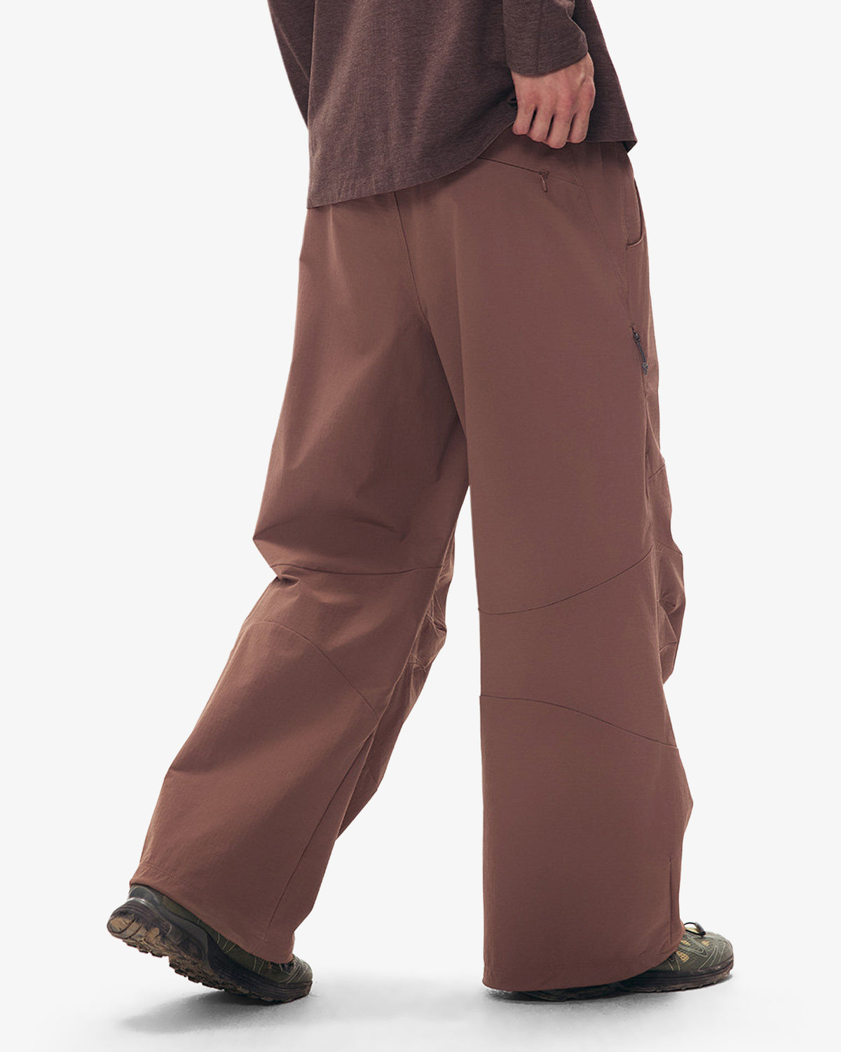 Water Repellent Ventilated Baggy Straight Fit Hiking Pants