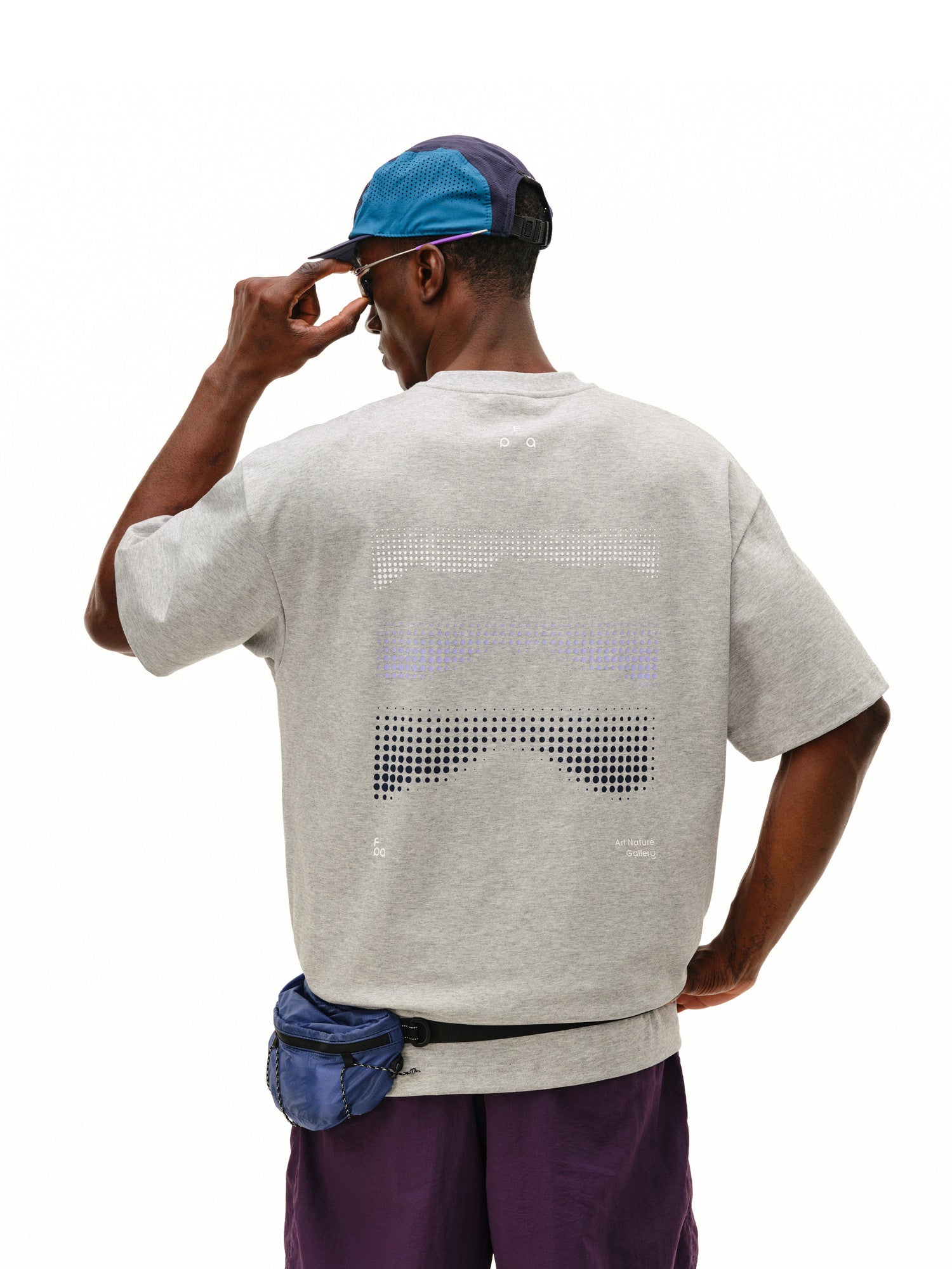 FPA cool feeling quick-drying 7A antibacterial sports short sleeve summer crew neck couple polka dot print outdoor half sleeve T-shirt for men