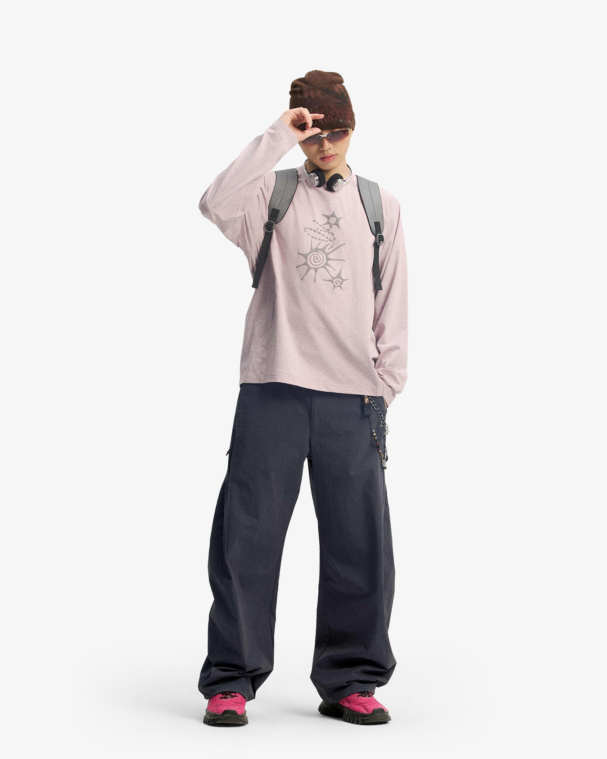Nylon Four Way Stretch Wide Multi Pocket Softshell Pants