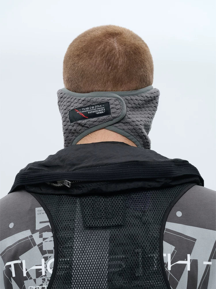 "Surprise Dream" Velvet Scale Evil Words Double Zipper Mask "Corrosion Equipment"