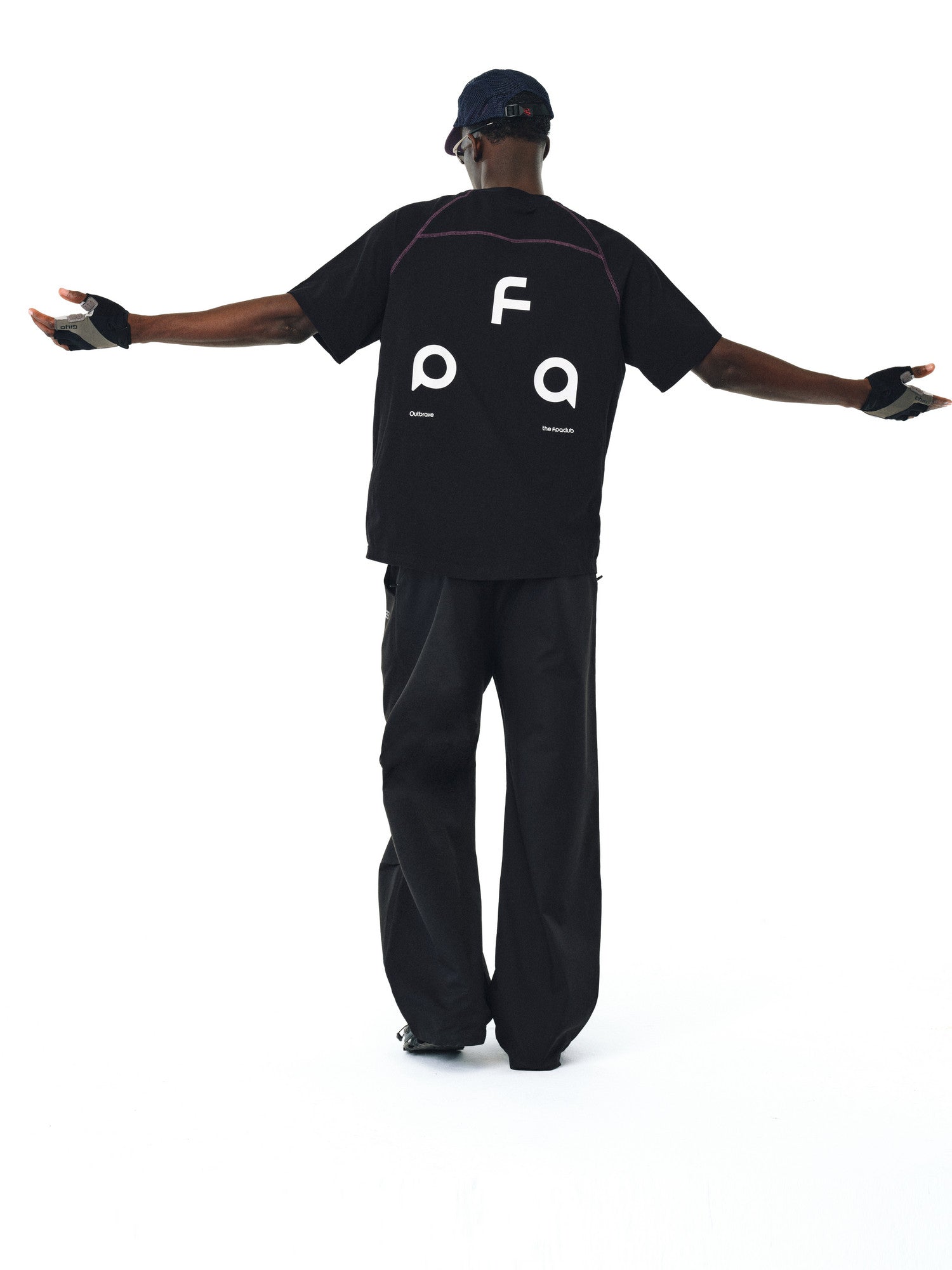 FPA Quick Dry 7A Antibacterial Hasselblad Line Short Sleeve Guochao Brand Summer Crew Neck Loose Couple Casual Half Sleeve T-Shirt