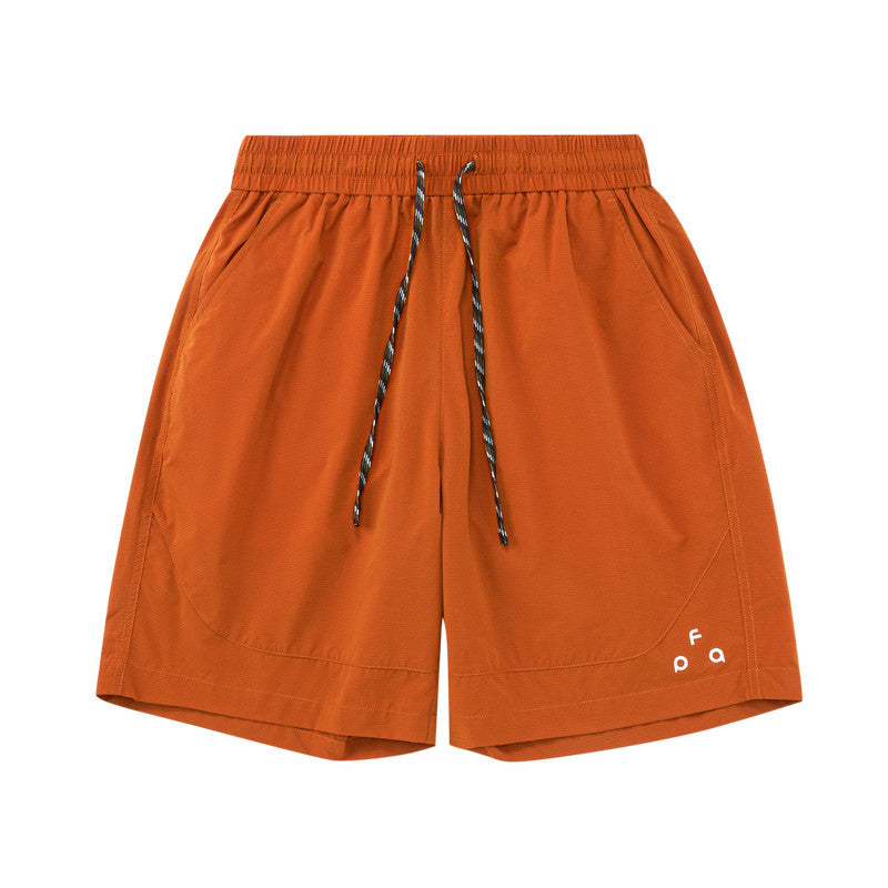 FPA Quick Dry Lightweight Athletic Shorts Summer Outdoor Basketball Fitness Summer Casual Loose Straight Cropped Pants Men