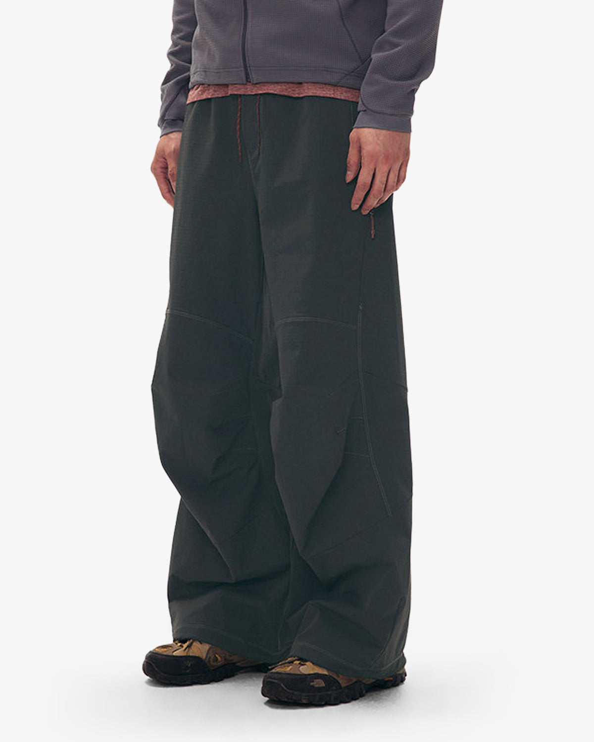 Water Repellent Ventilated Baggy Straight Fit Hiking Pants