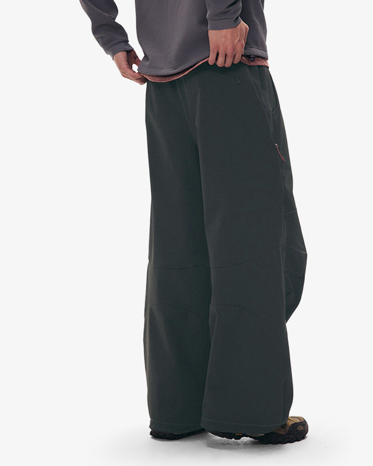 Water Repellent Ventilated Baggy Straight Fit Hiking Pants