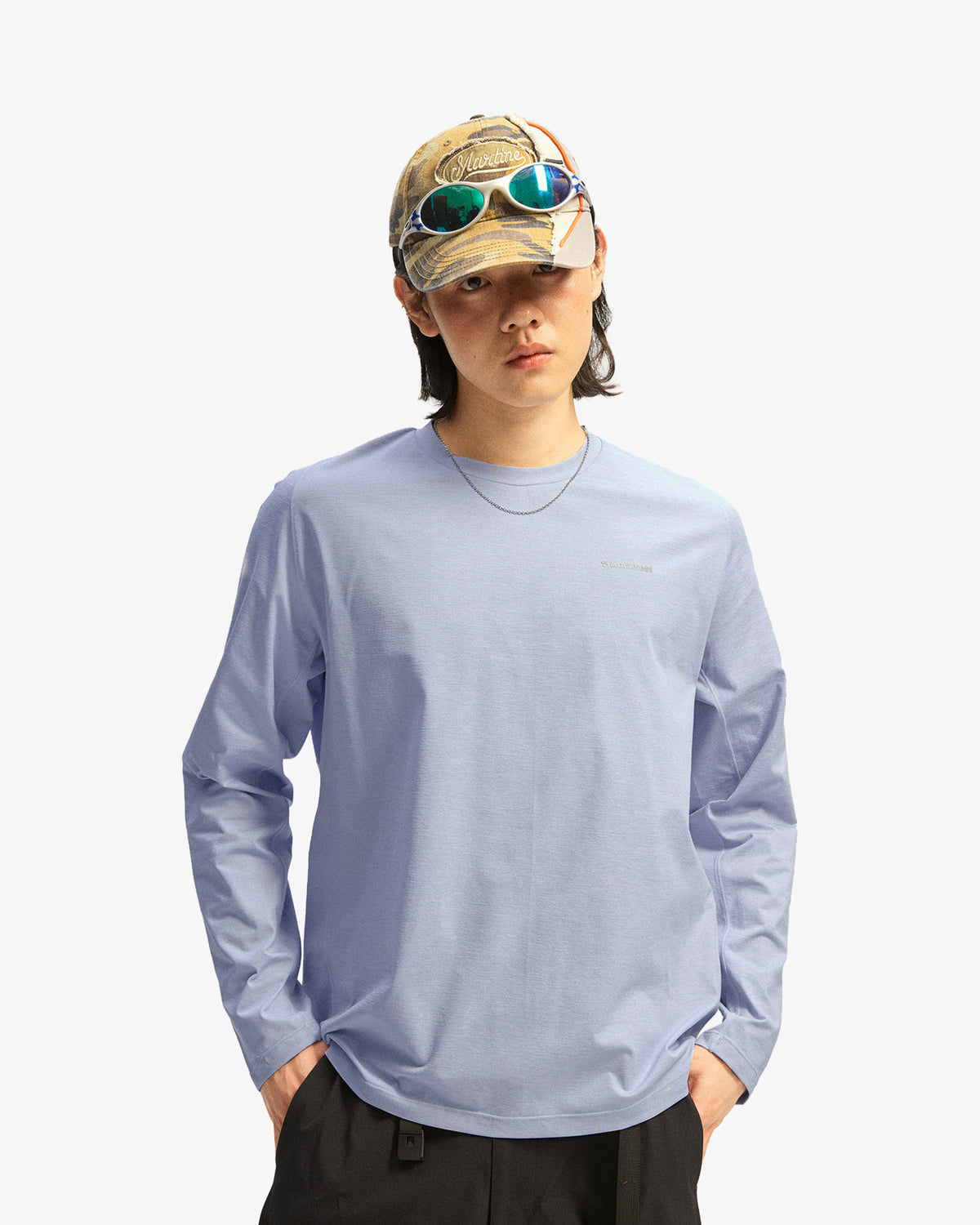 Technical Weave Breathable Long Sleeve Shirt