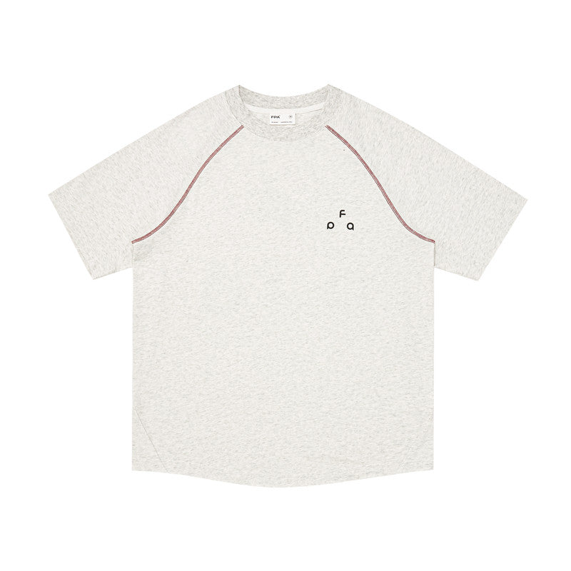 FPA Quick Dry 7A Antibacterial Hasselblad Line Short Sleeve Guochao Brand Summer Crew Neck Loose Couple Casual Half Sleeve T-Shirt