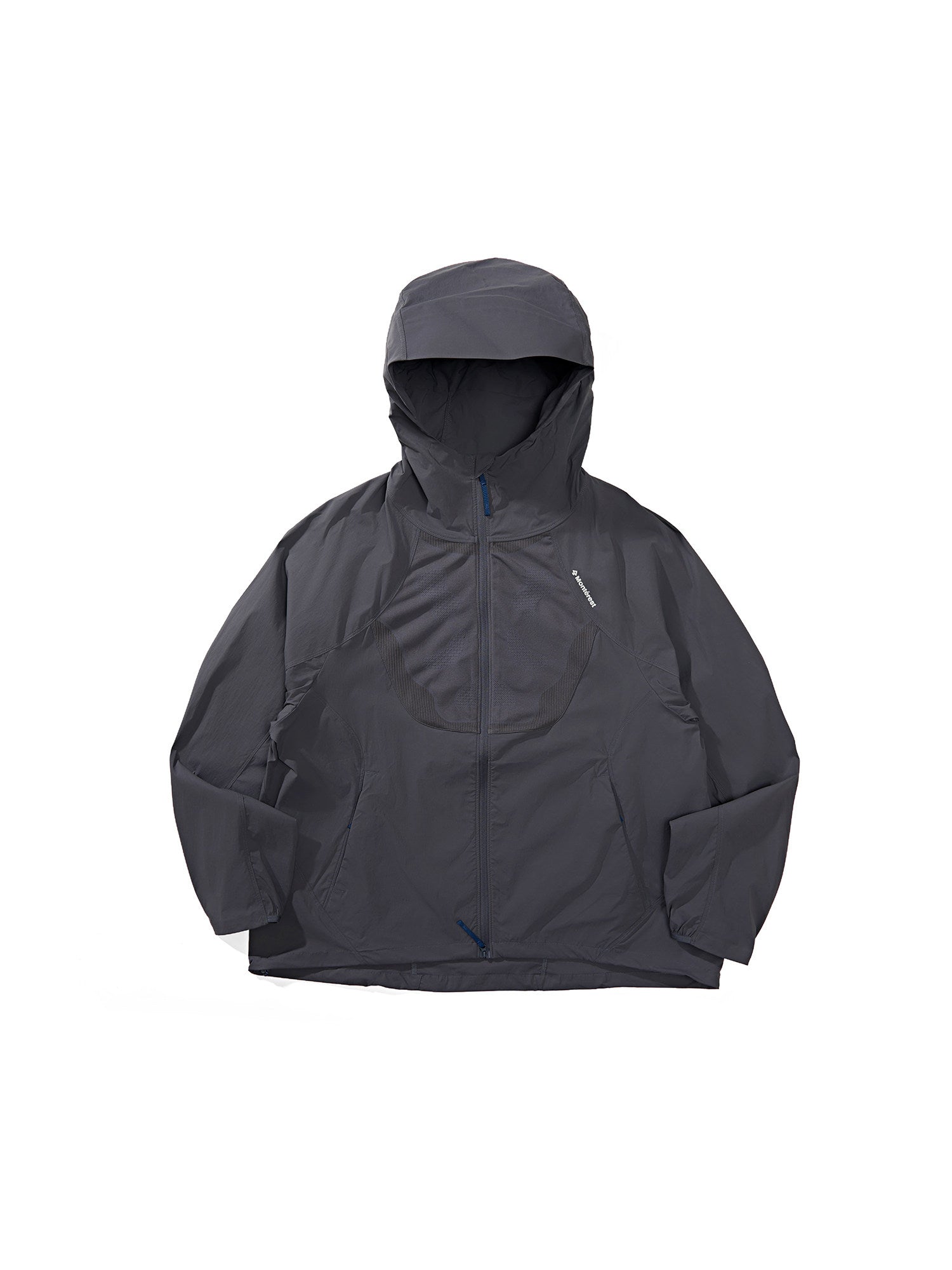 Instantaneous mountain Monterest weaving wind breathing soft armor outdoor lightweight soft shell hooded trekking jacket jacket for men