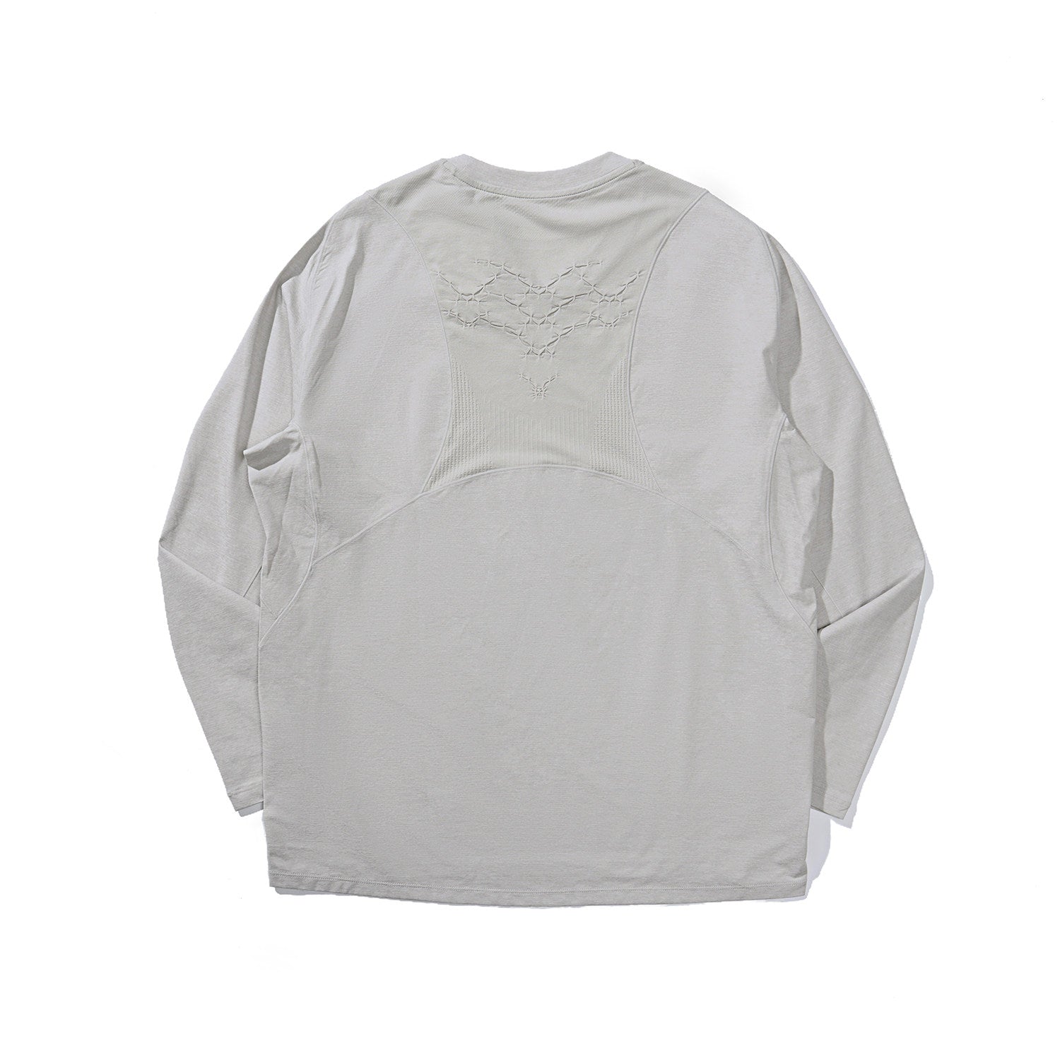 Instantaneous mountain Monterest woven style breathing suit outdoor moisture-wicking quick-drying silver ion 3A antibacterial long sleeve T-shirt