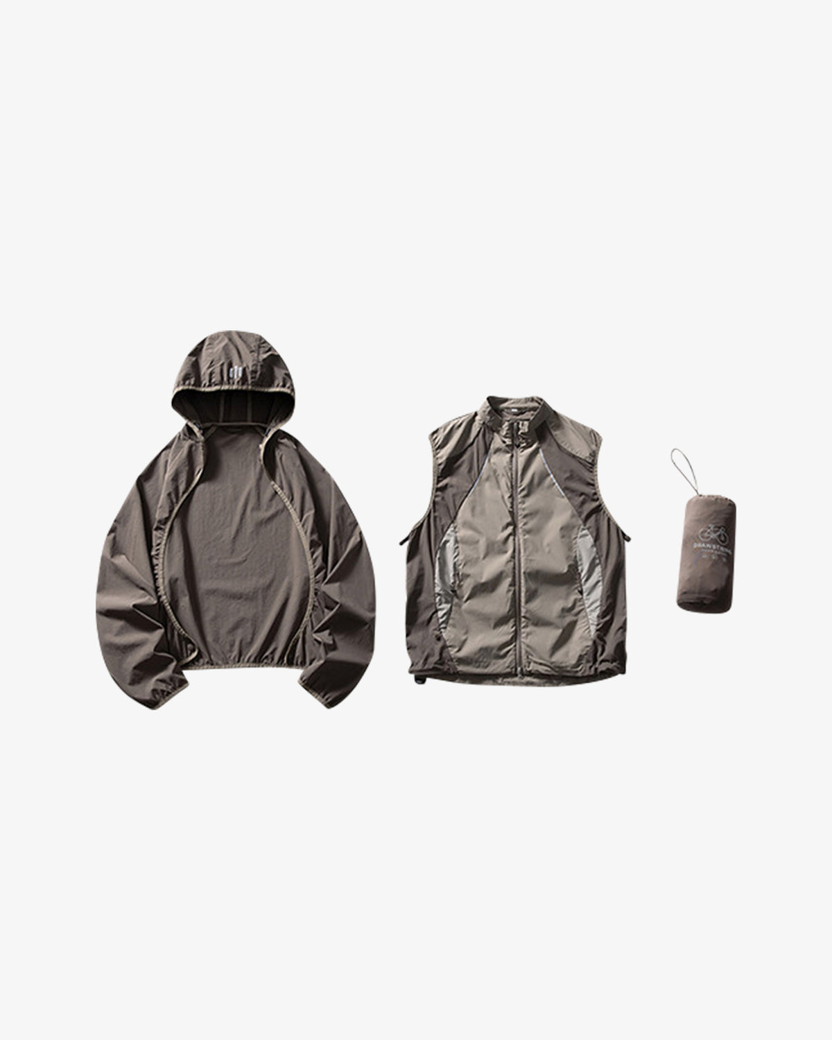 2-in-1 Packable Hiking Jacket & Vest