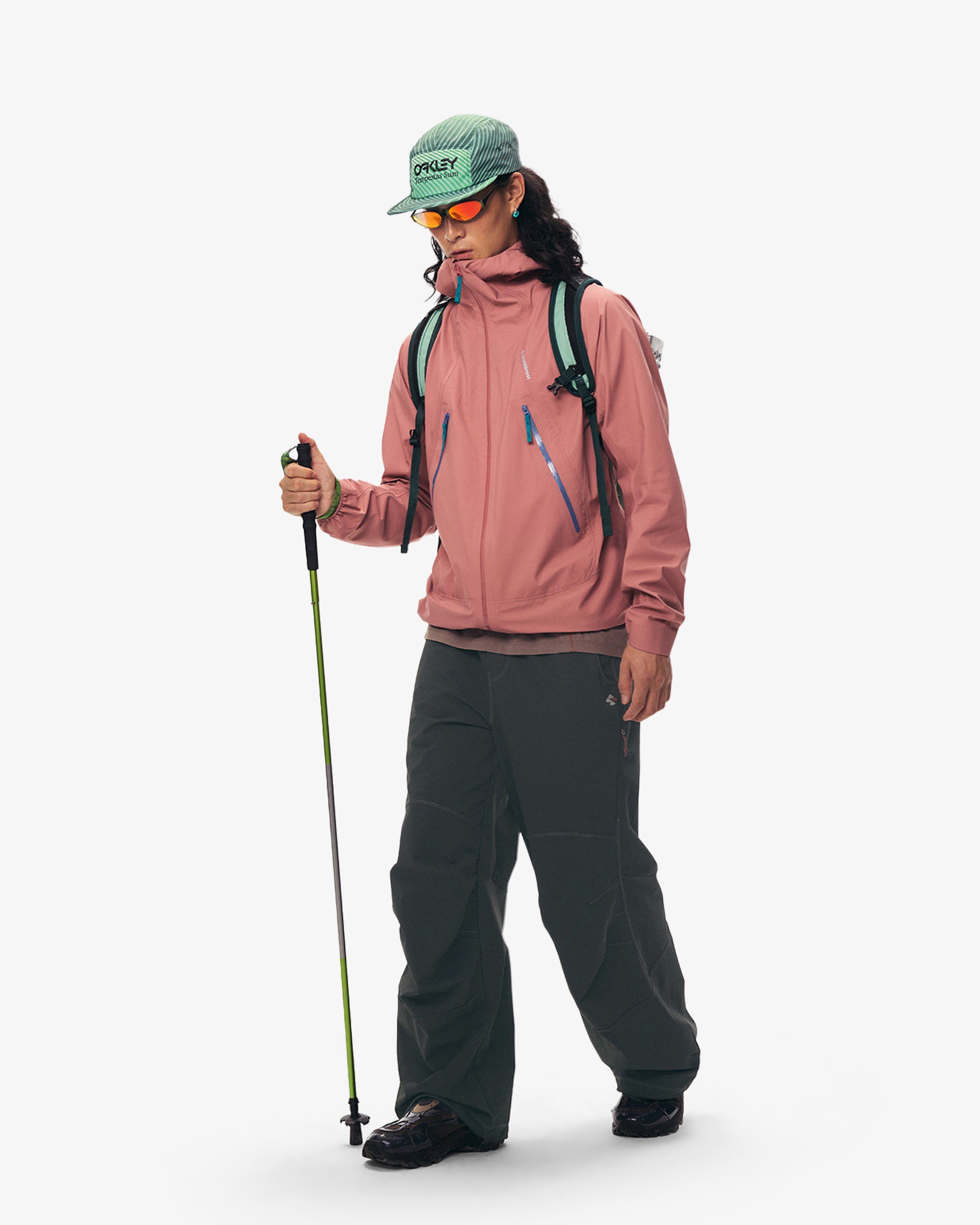 Water Repellent Ventilated Baggy Straight Fit Hiking Pants