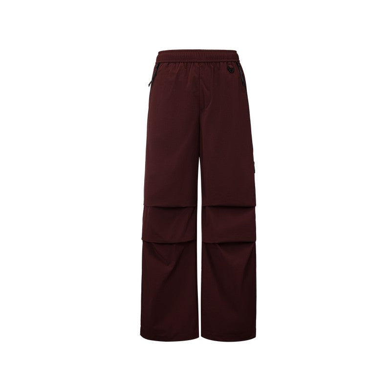 FPA outdoor lightweight windproof and water-repellent zipper trousers National tide brand trendy loose sports and casual trousers