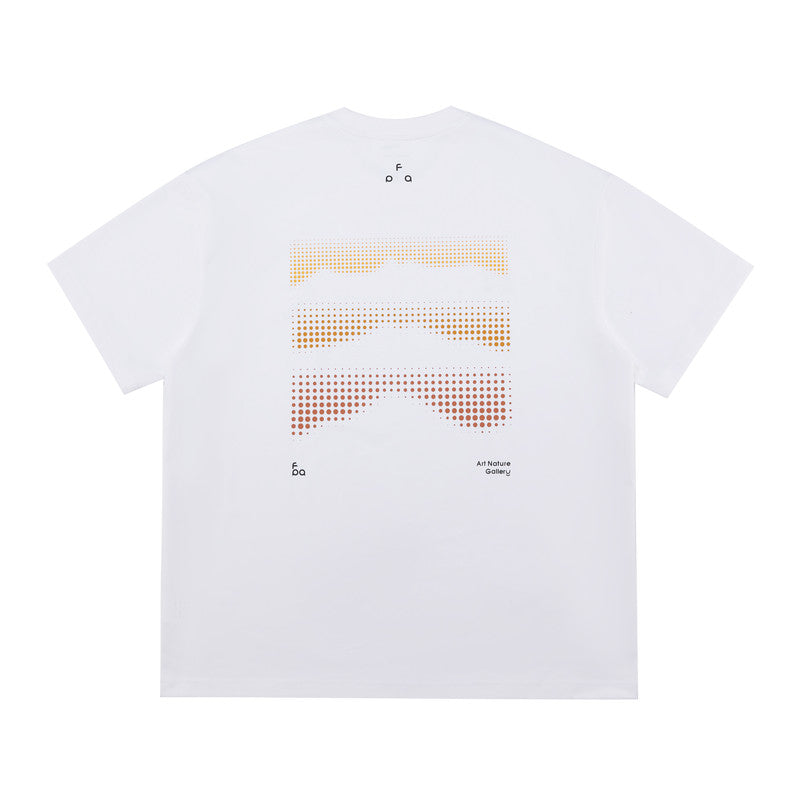 FPA cool feeling quick-drying 7A antibacterial sports short sleeve summer crew neck couple polka dot print outdoor half sleeve T-shirt for men