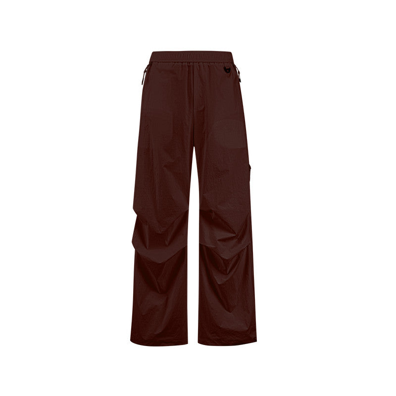 FPA outdoor lightweight windproof and water-repellent zipper trousers National tide brand trendy loose sports and casual trousers