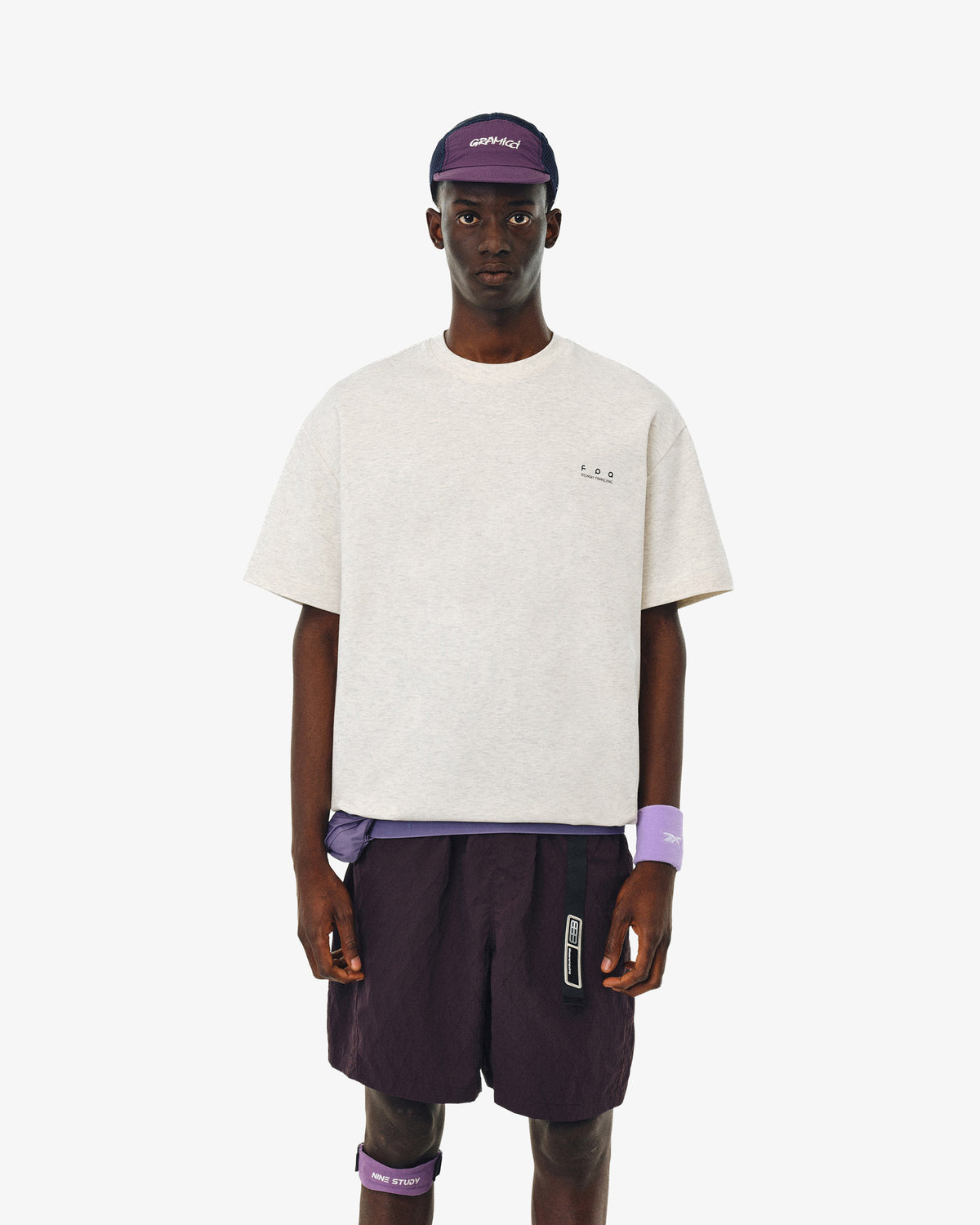 Cooling Logo Gradient Short Sleeve T Shirt