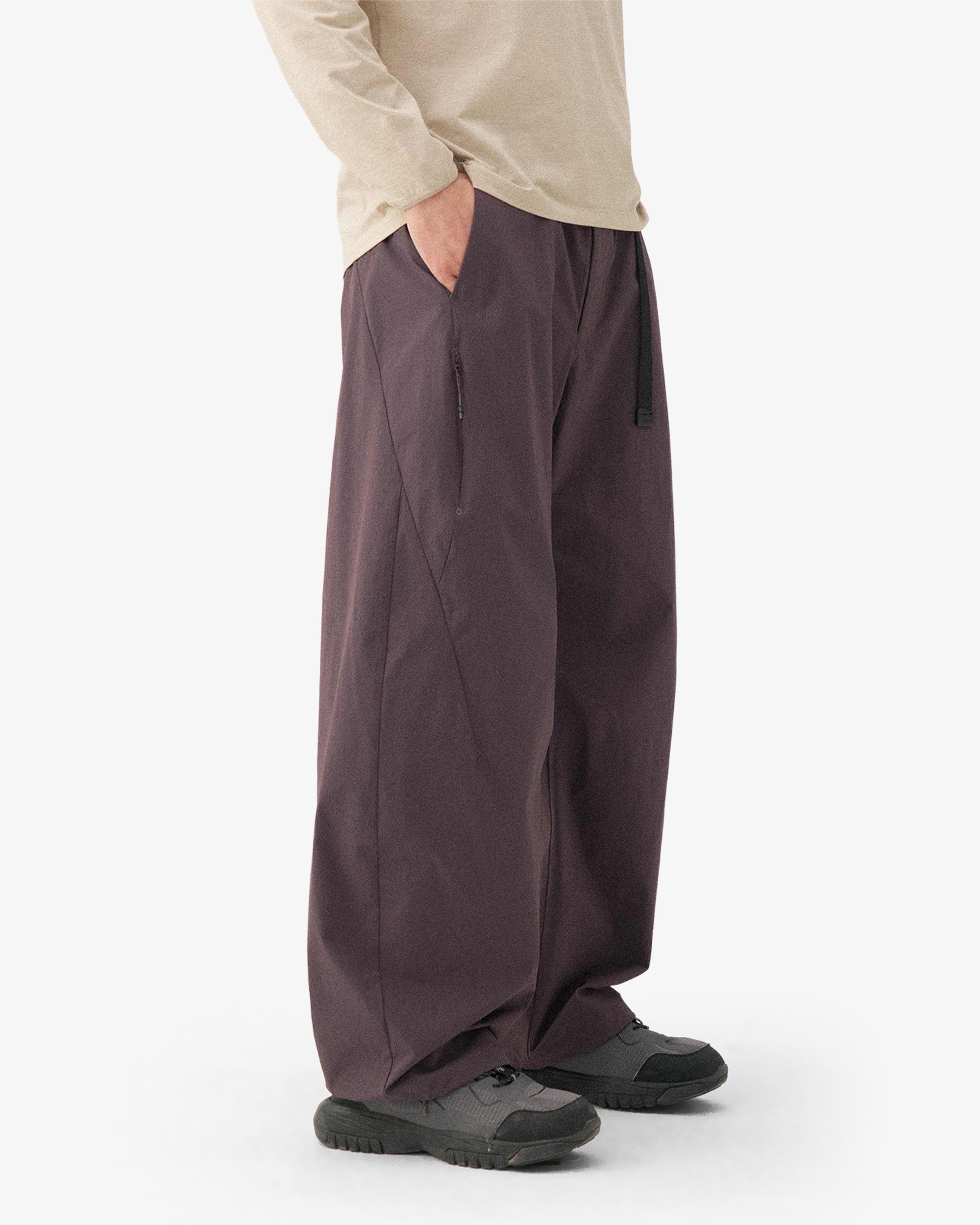 Nylon Four Way Stretch Wide Multi Pocket Softshell Pants