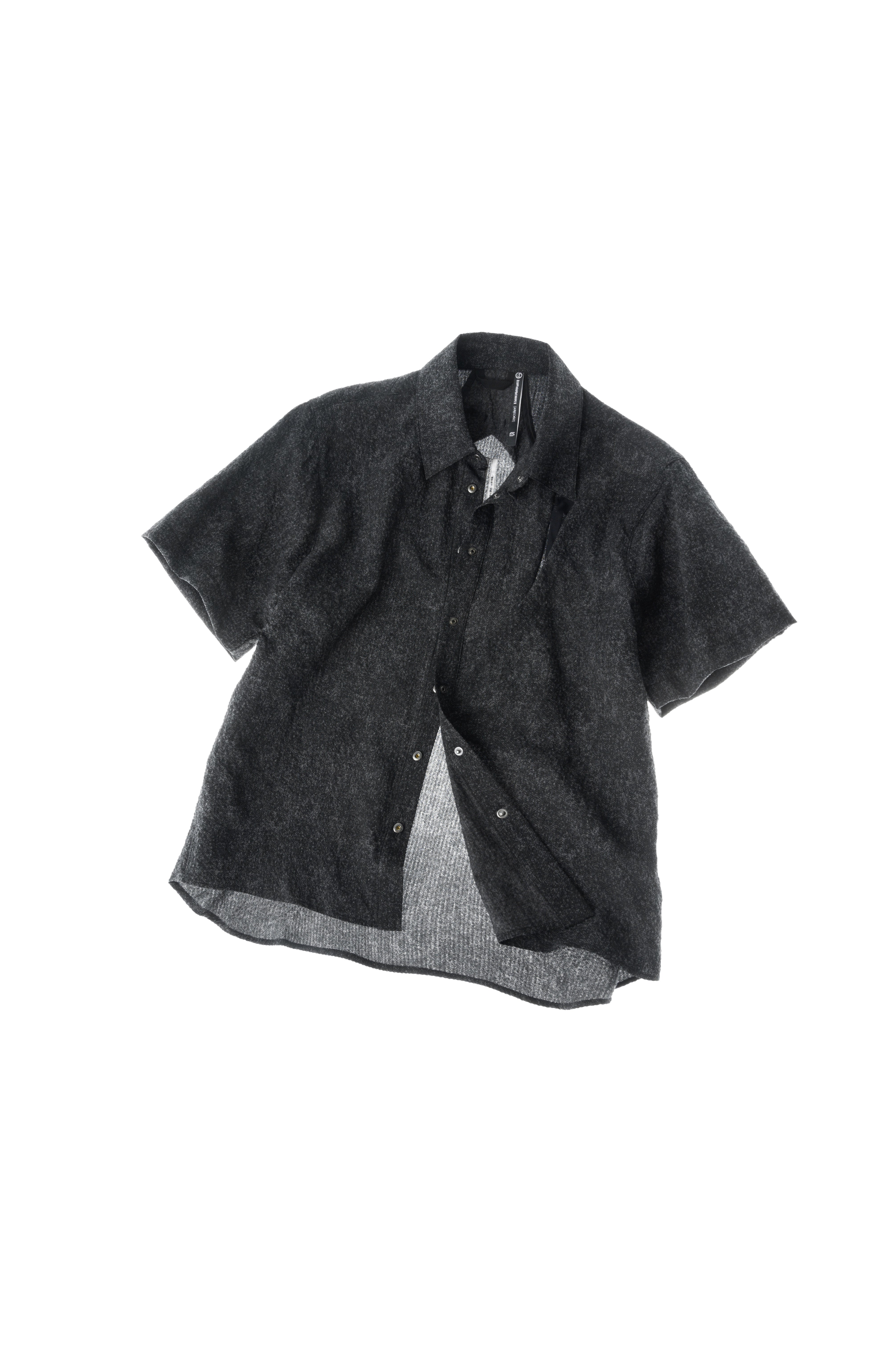 "Mixing" "Mimicry" Bionic Wind Tunnel Short-Sleeve Shirt Seersucker Air-Conditioning Suit J85 "Erosion Equipment"