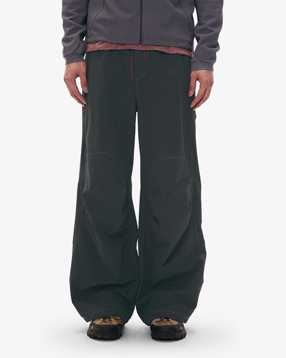 Water Repellent Ventilated Baggy Straight Fit Hiking Pants