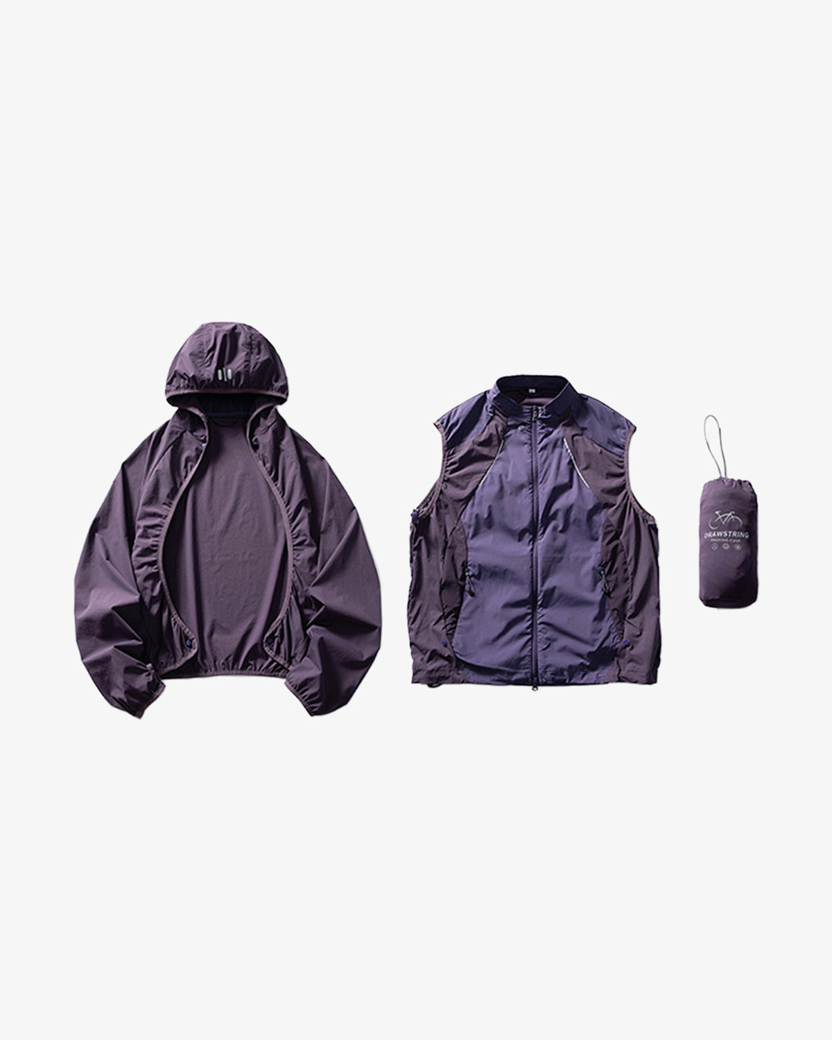 2-in-1 Packable Hiking Jacket & Vest