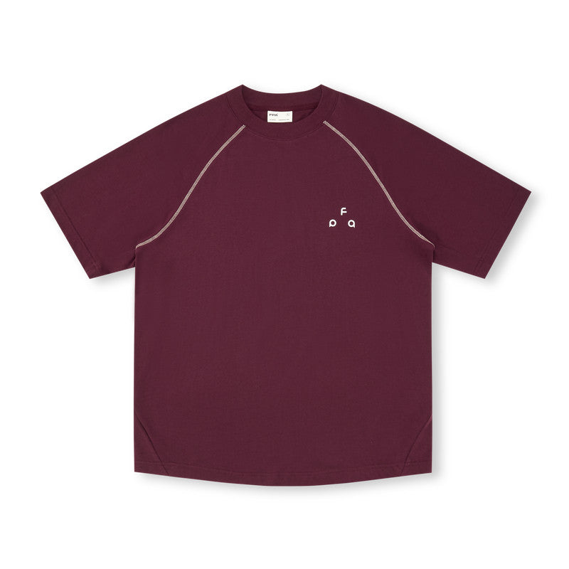 FPA Quick Dry 7A Antibacterial Hasselblad Line Short Sleeve Guochao Brand Summer Crew Neck Loose Couple Casual Half Sleeve T-Shirt