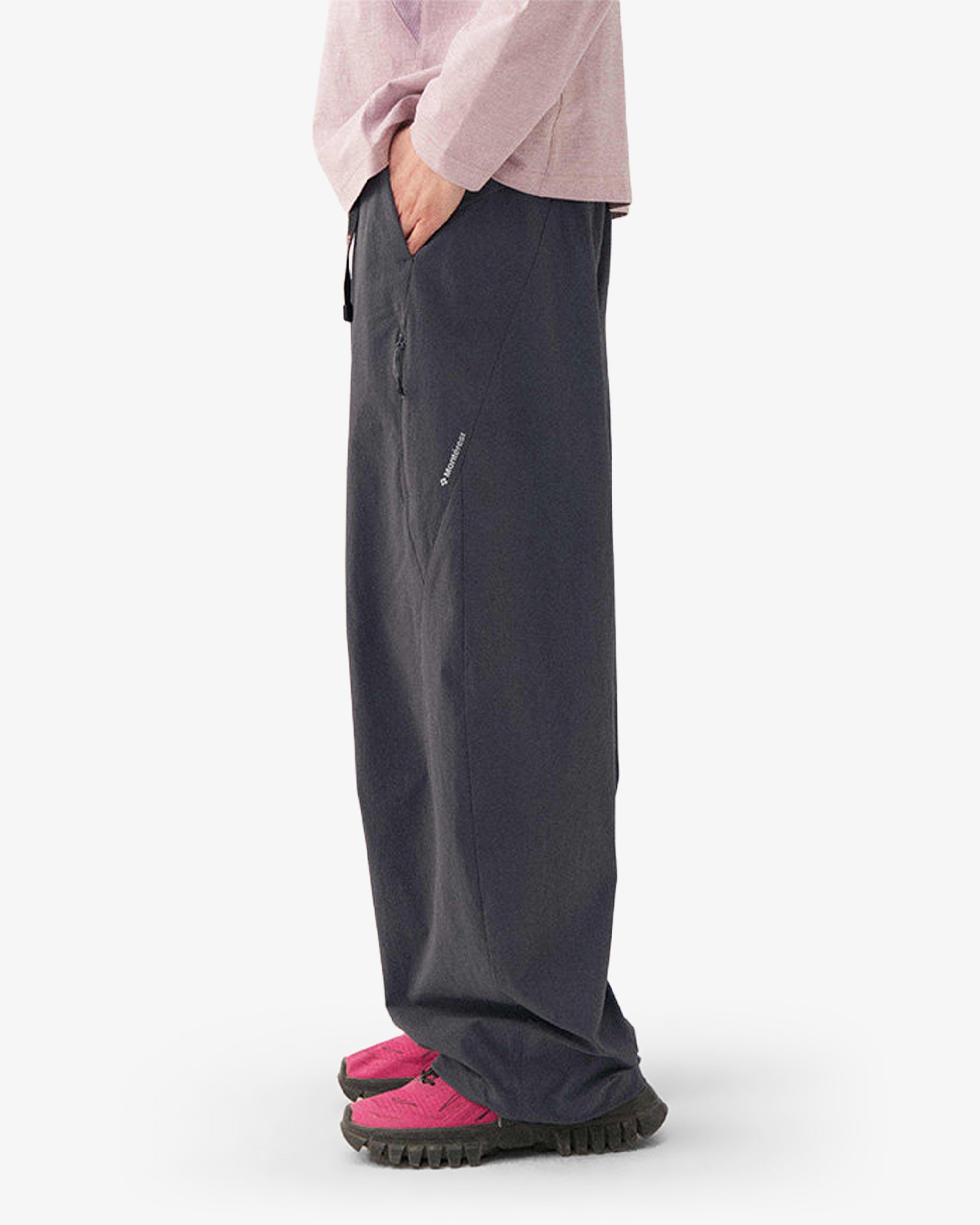Nylon Four Way Stretch Wide Multi Pocket Softshell Pants