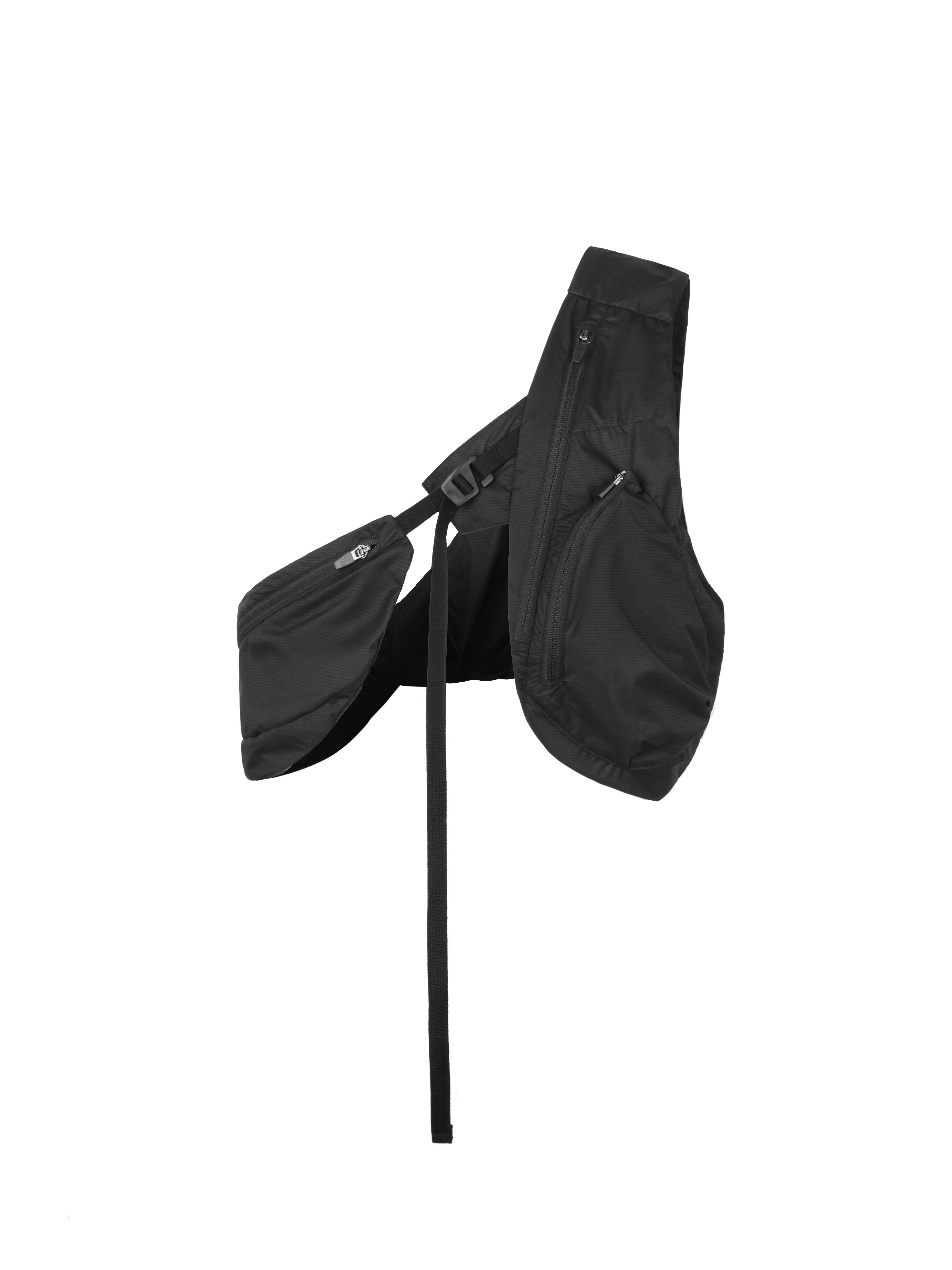 "Mi Xing" Asymmetric Vest, Arc-Shaped Split Bundle, Bow Pack J76 "Erosion Equipment"