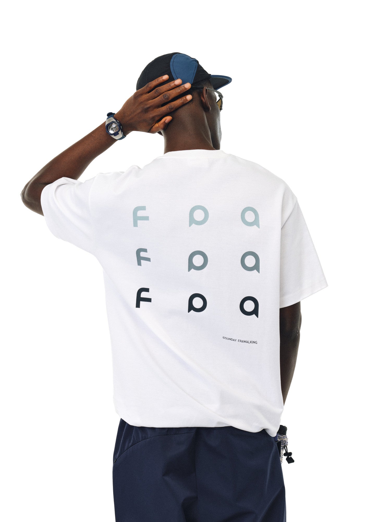 FPA Cool Xinjiang Long Staple Cotton Short Sleeve Summer Loose Round Neck Heavy Sports Couple Wear National Tide Half Sleeve T-Shirt