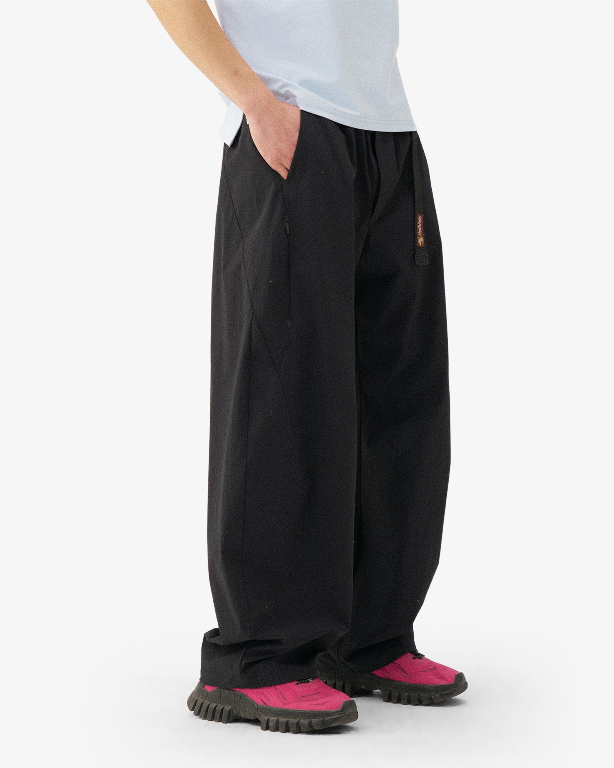 Nylon Four Way Stretch Wide Multi Pocket Softshell Pants